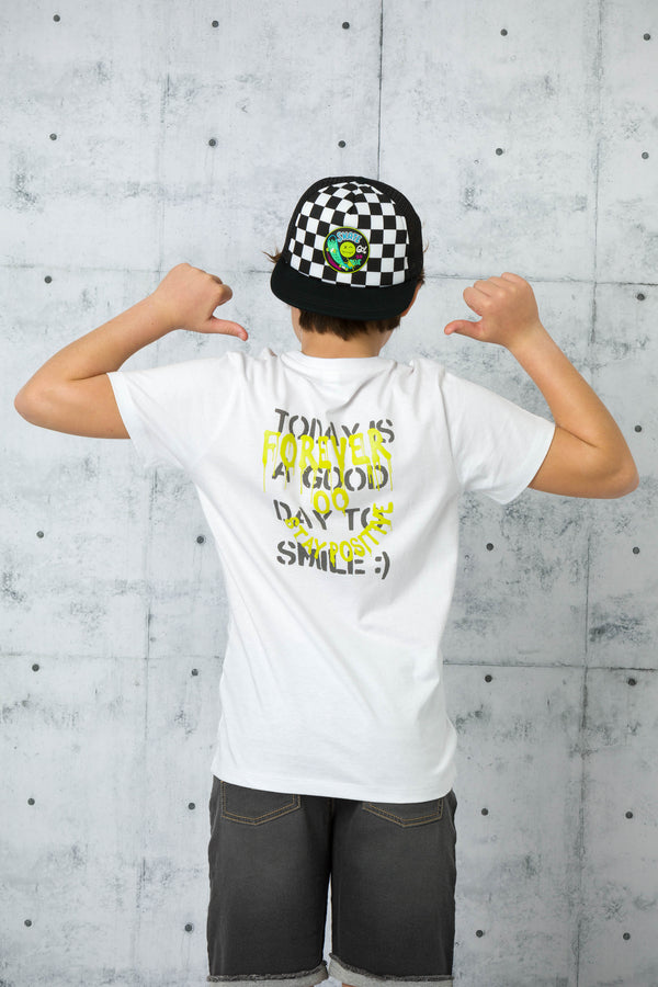 Casquette garçon noire
