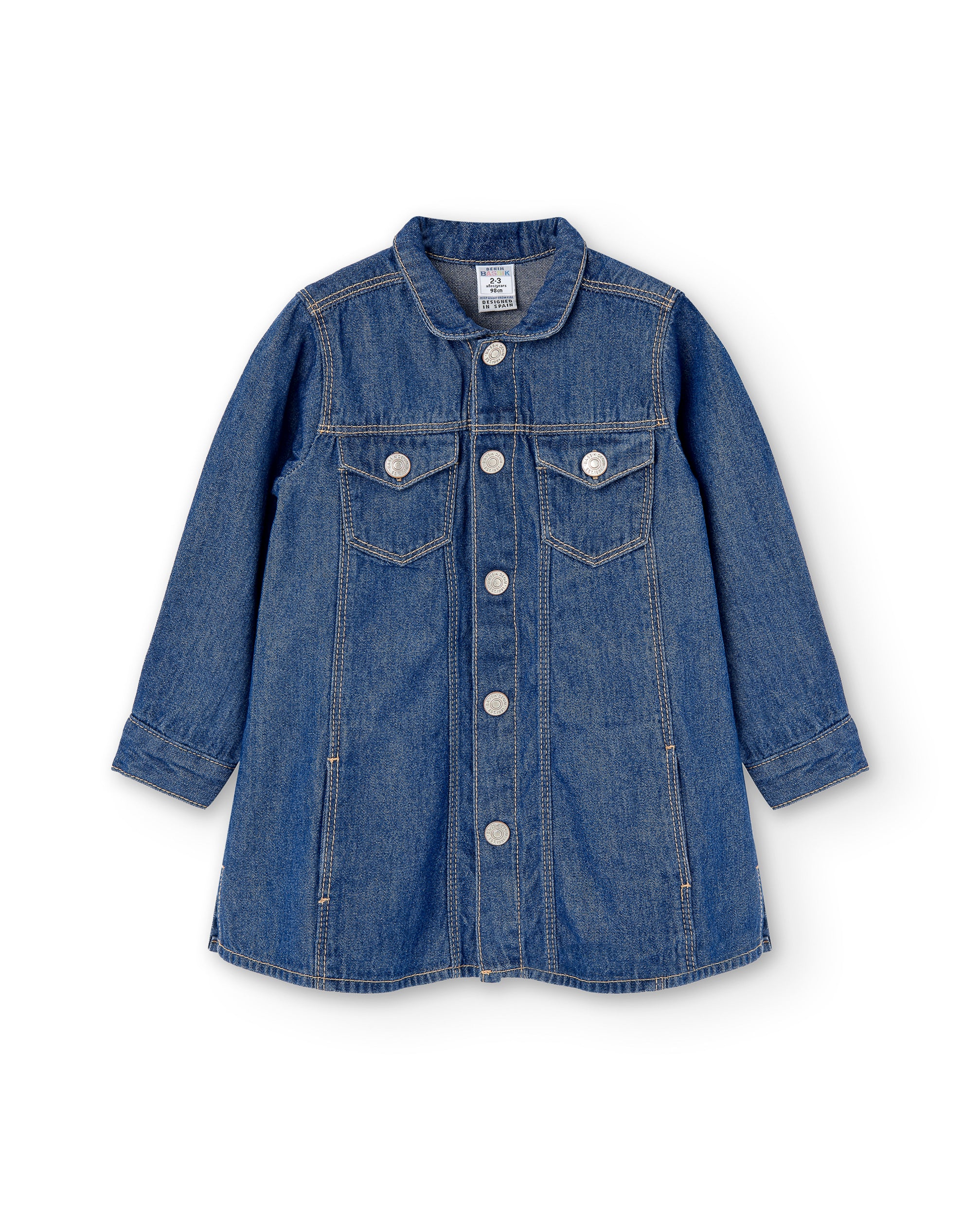 Vestido de niña tejano VERANO/Charanga