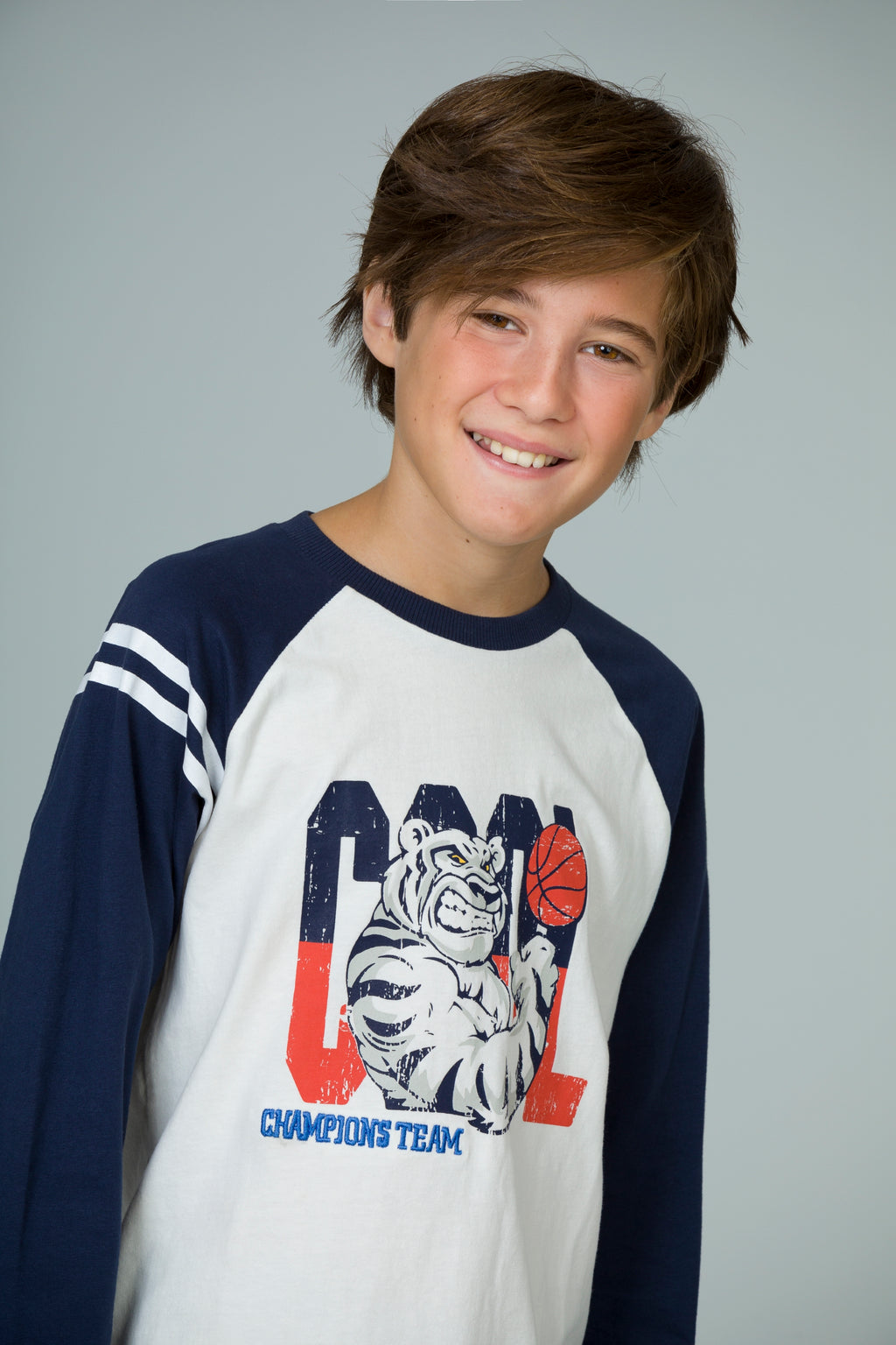 Camiseta de niño marino Charanga