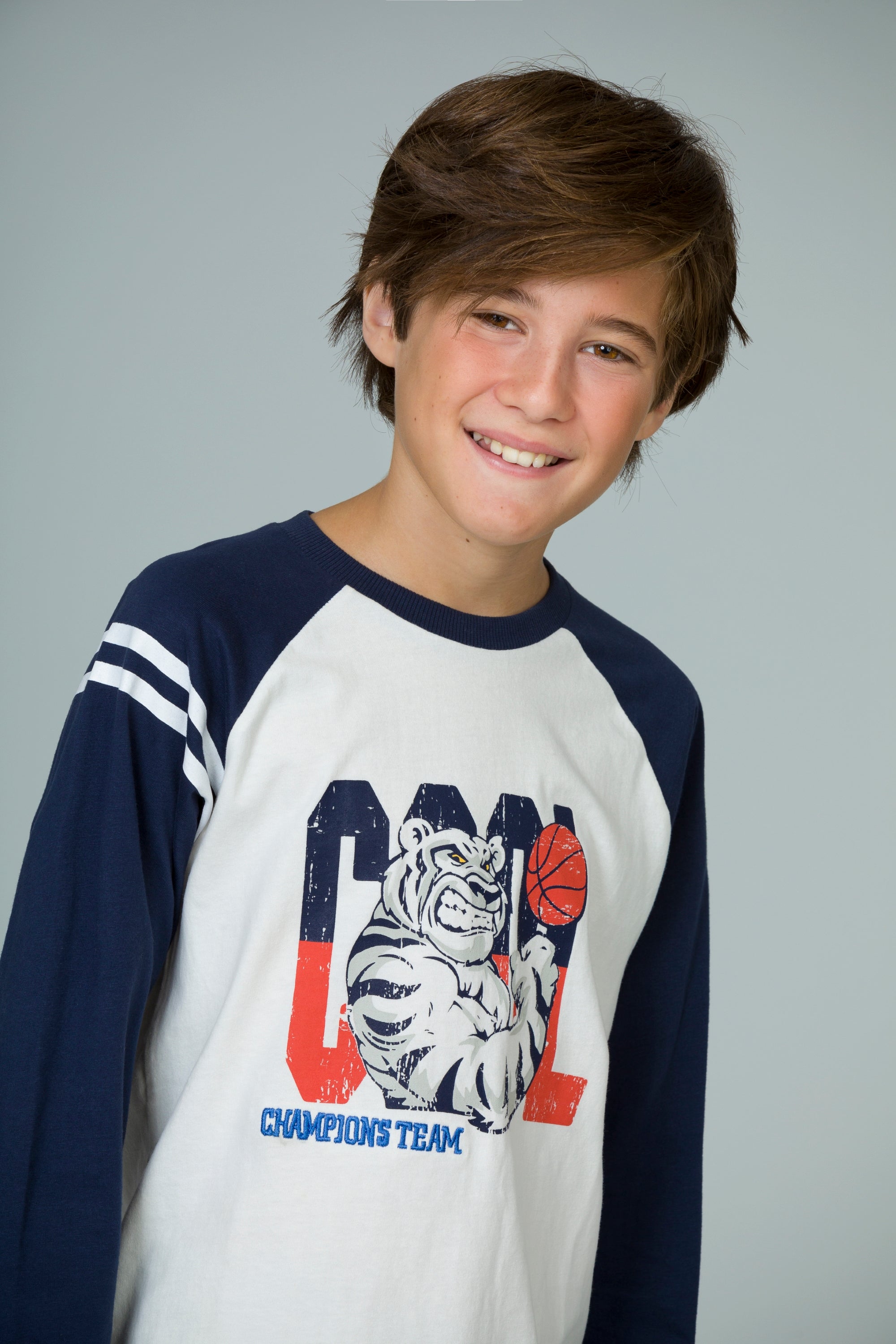 Camiseta de niño marino Charanga