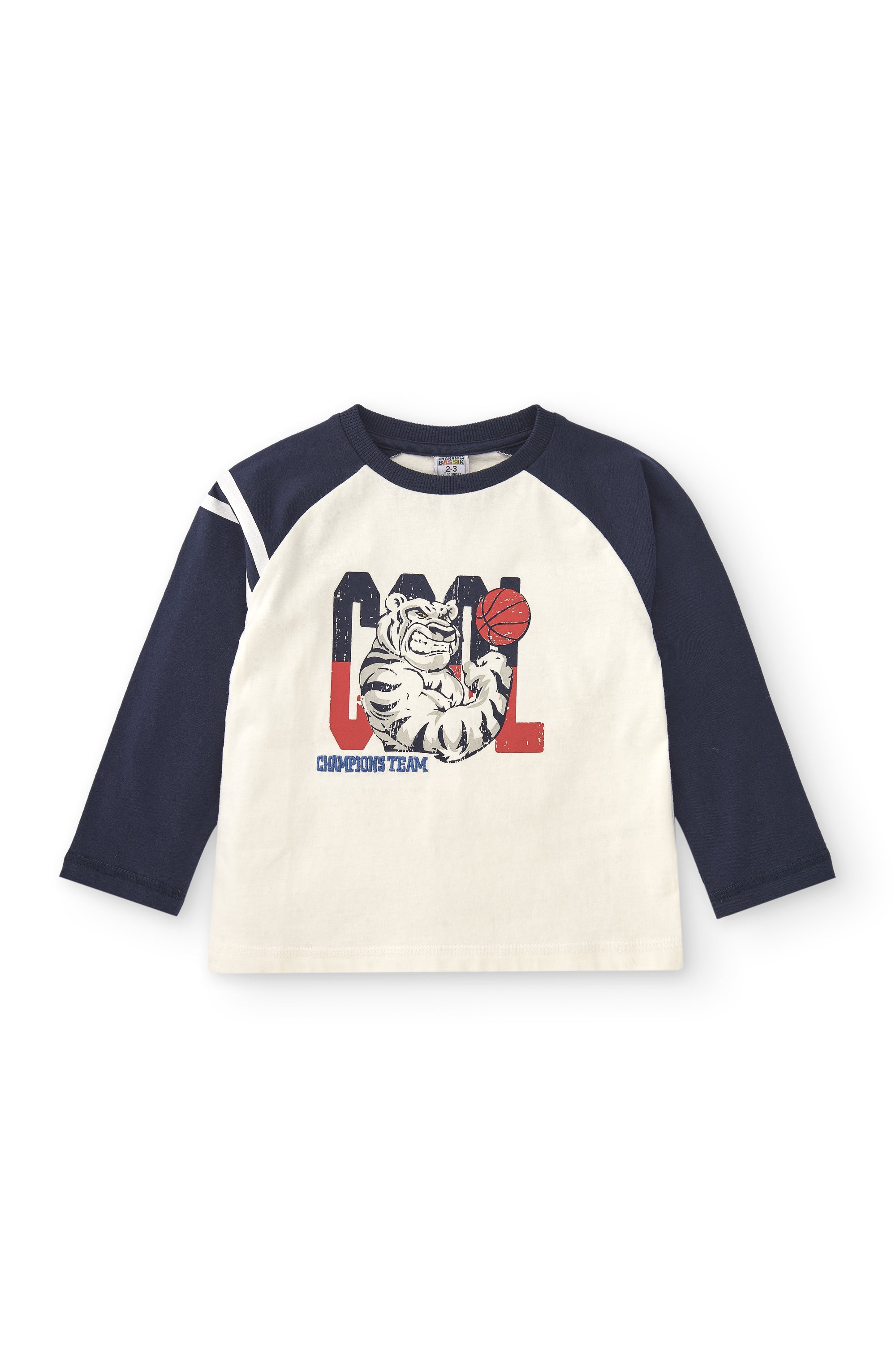 Camiseta de niño marino Charanga