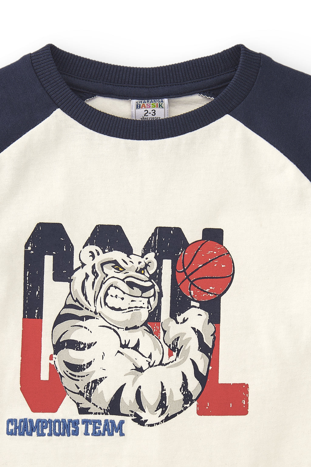 Camiseta de niño marino Charanga