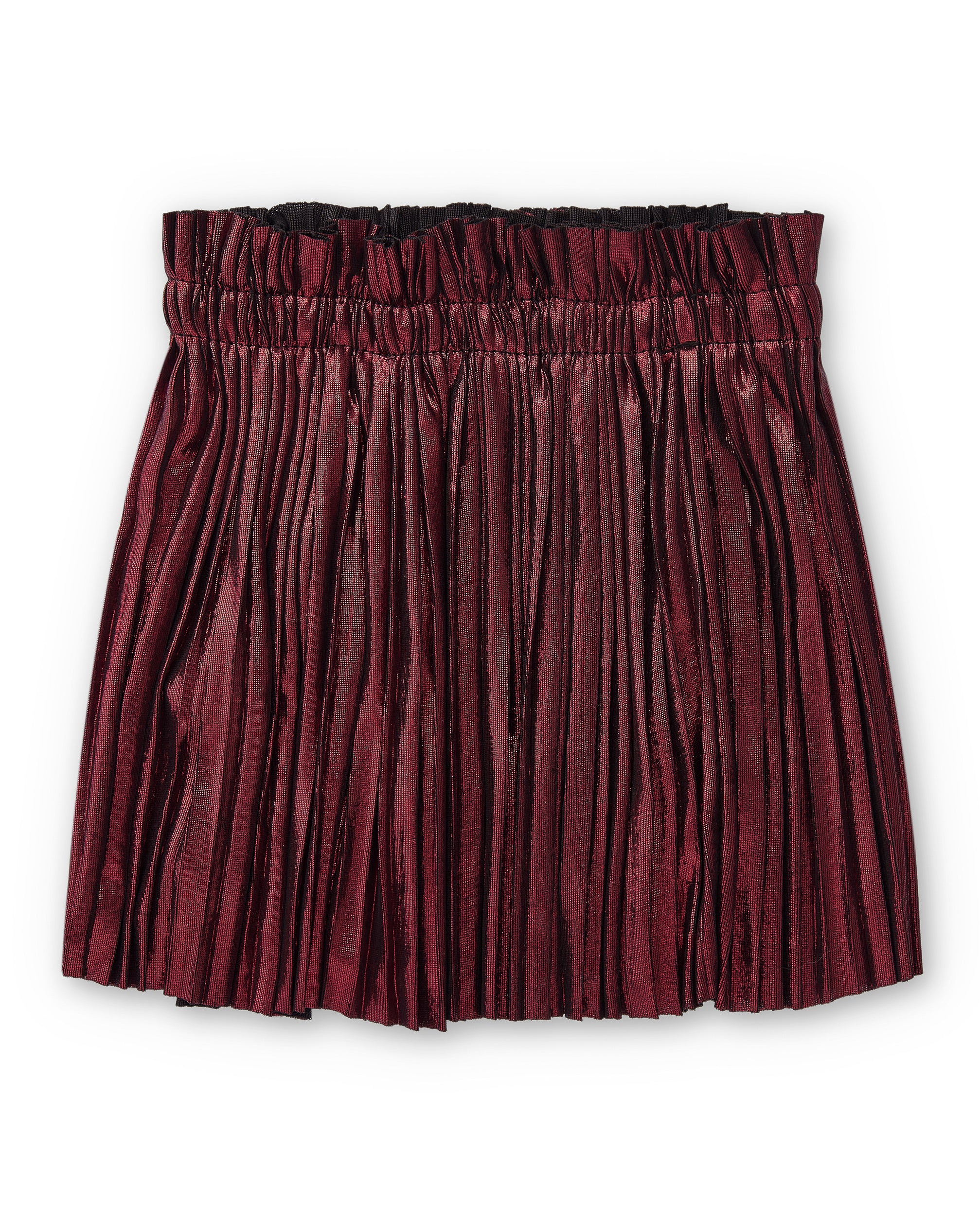 Falda de niña rojo fiesta