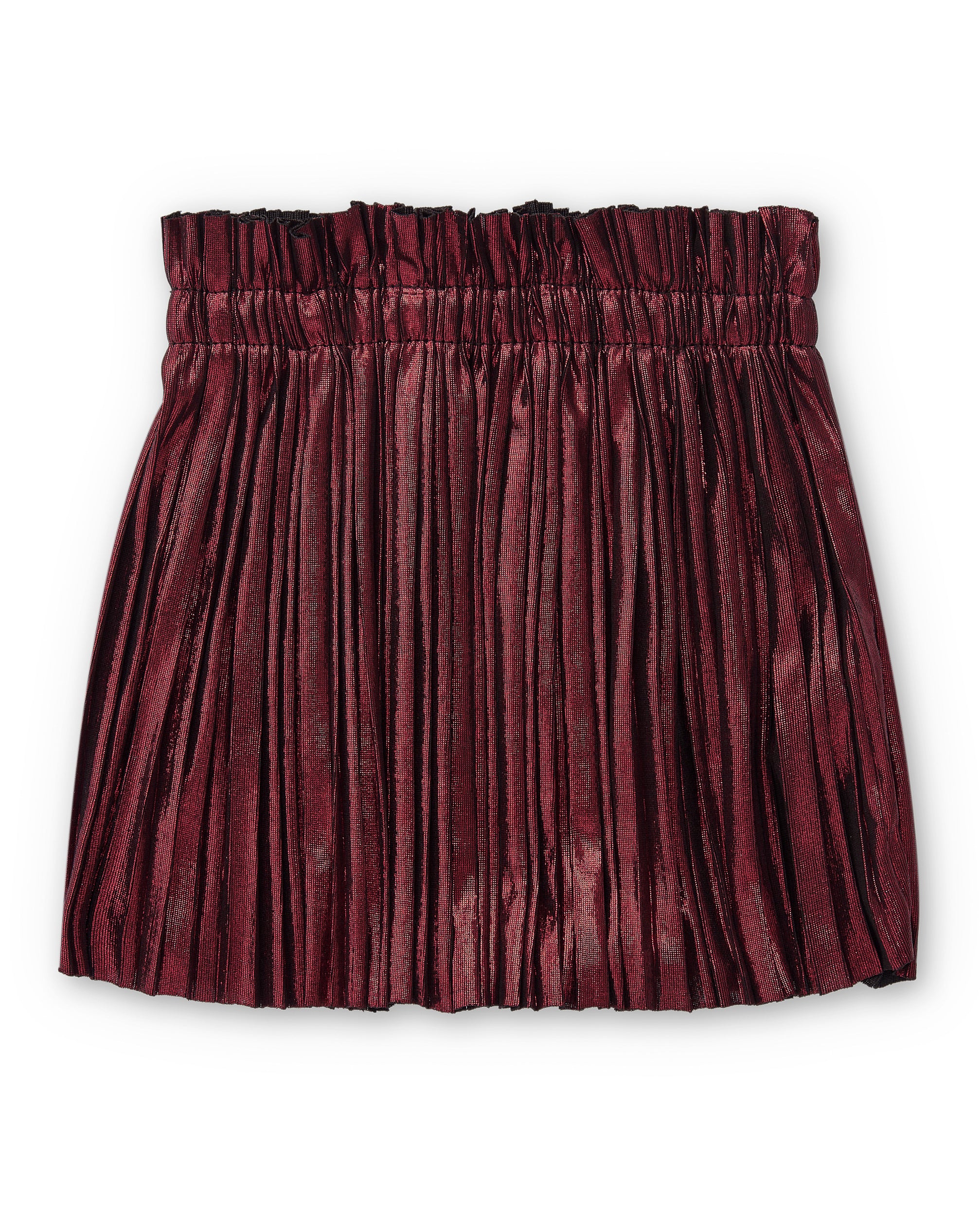 Falda de niña rojo fiesta