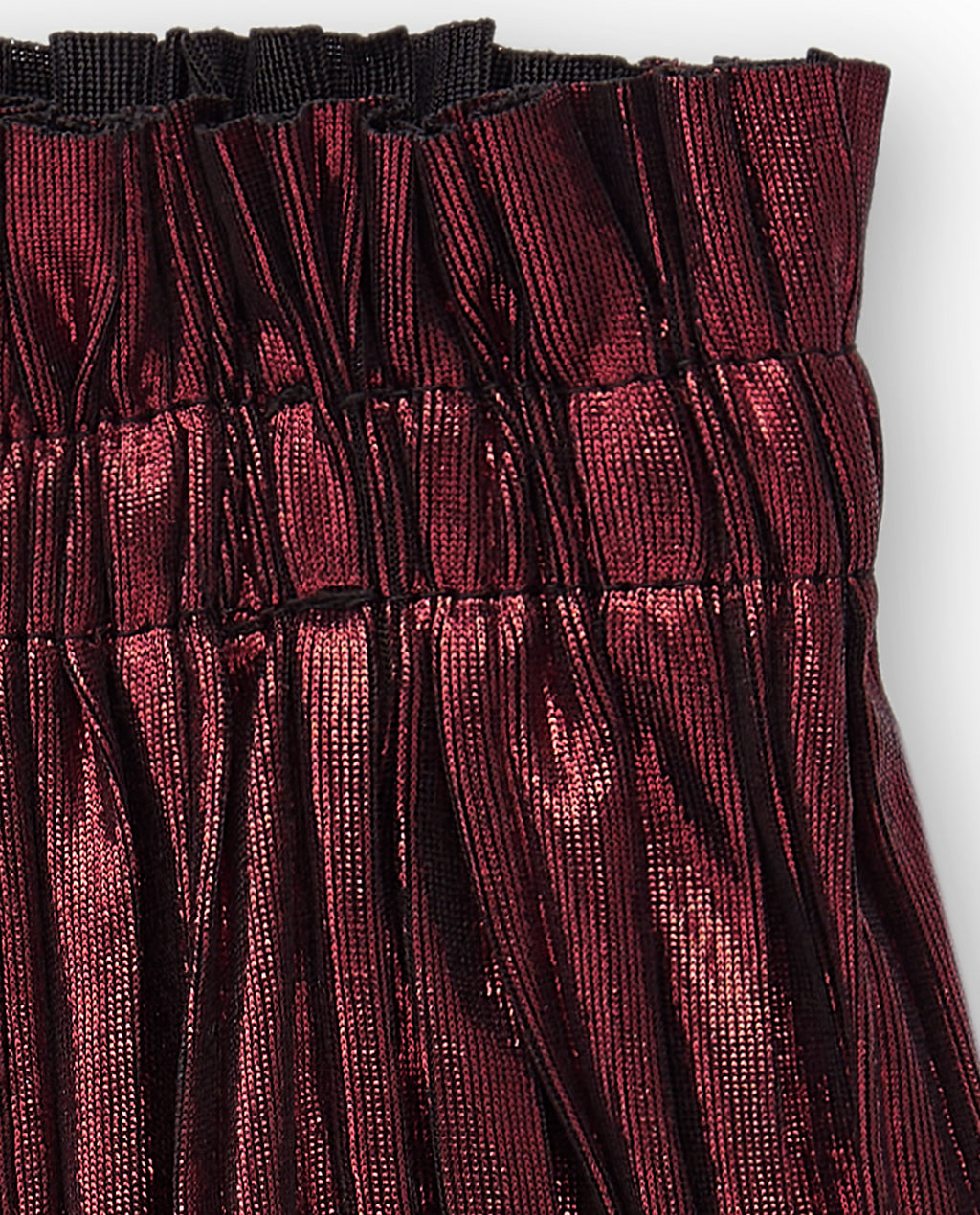 Falda de niña rojo fiesta