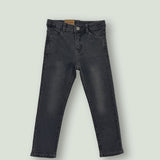 Pantalón vaquero gris oscuro niña
