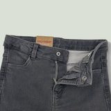Pantalón vaquero gris oscuro niña