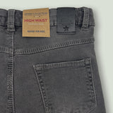 Pantalón vaquero gris oscuro niña