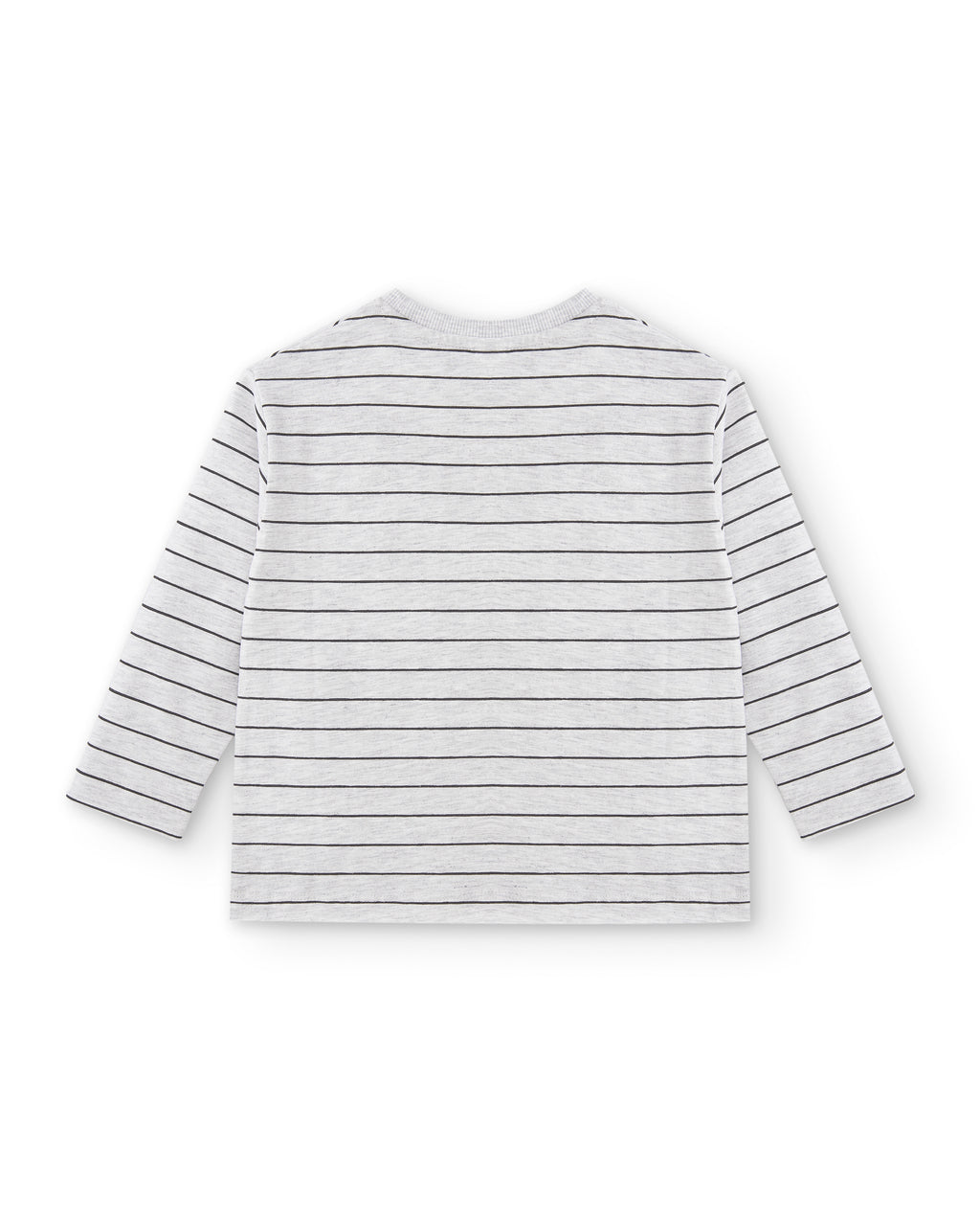 Camiseta manga larga de niño a rayas momia