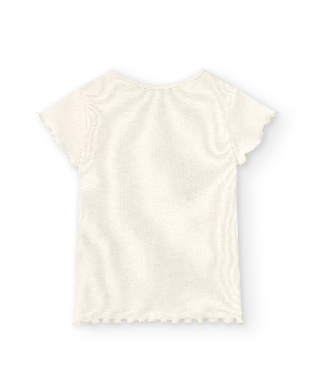 Camiseta de niña crudo VERANO/Charanga