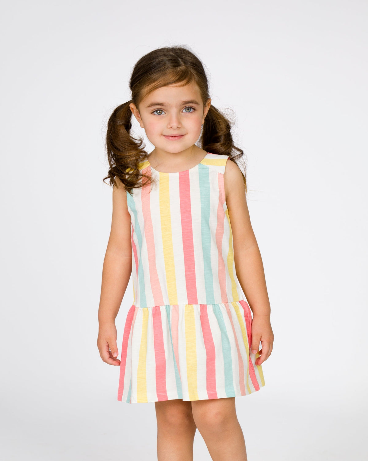 Vestido de bebé listado VERANO/Charanga