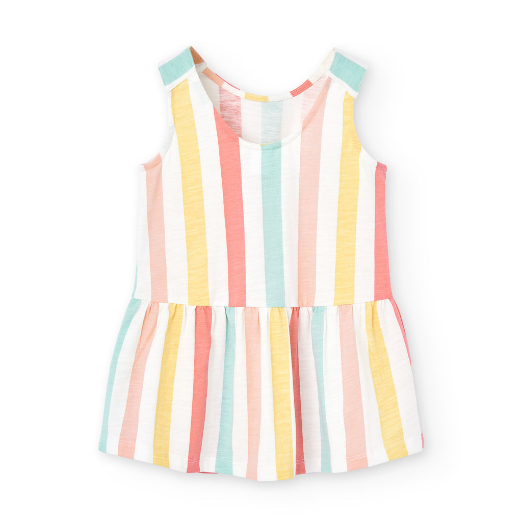 Vestido de bebé listado VERANO/Charanga