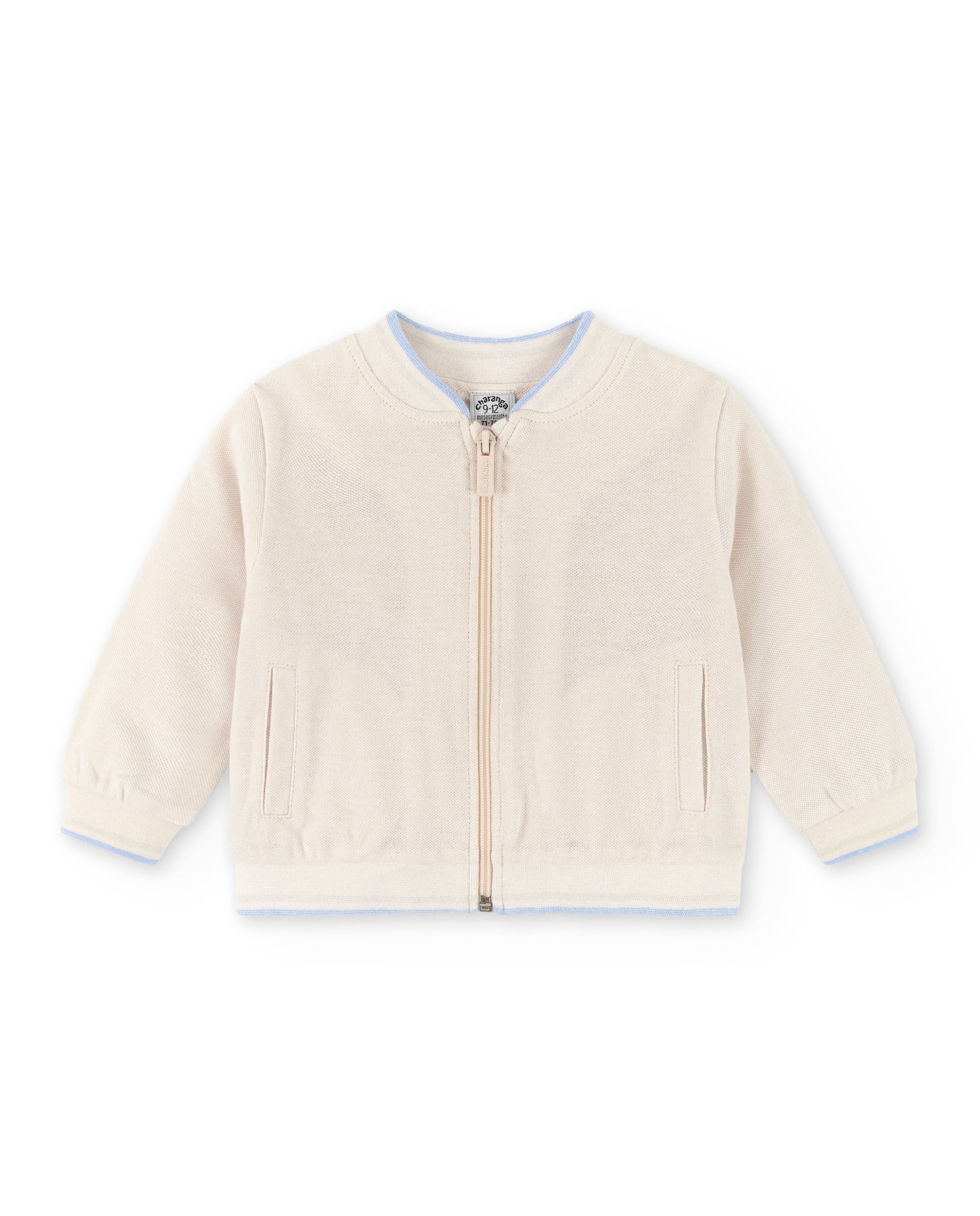 Sudadera de bebé piedra