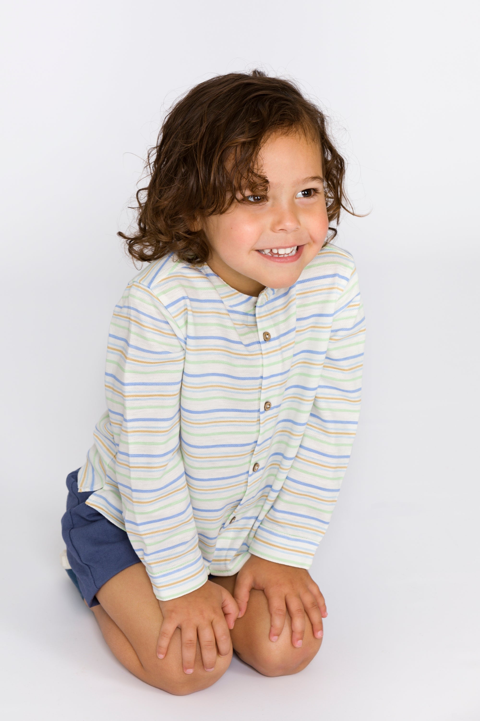 Camisa de bebé listado VERANO/Outlet