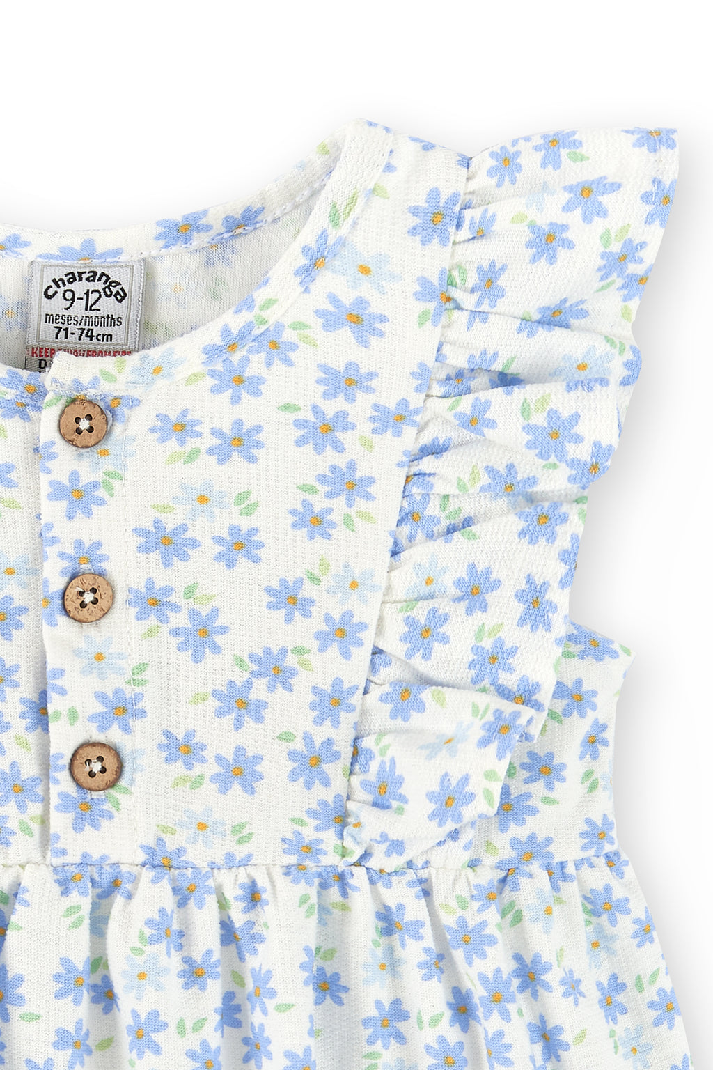 Blusa de bebé estampado floral VERANO/Charanga