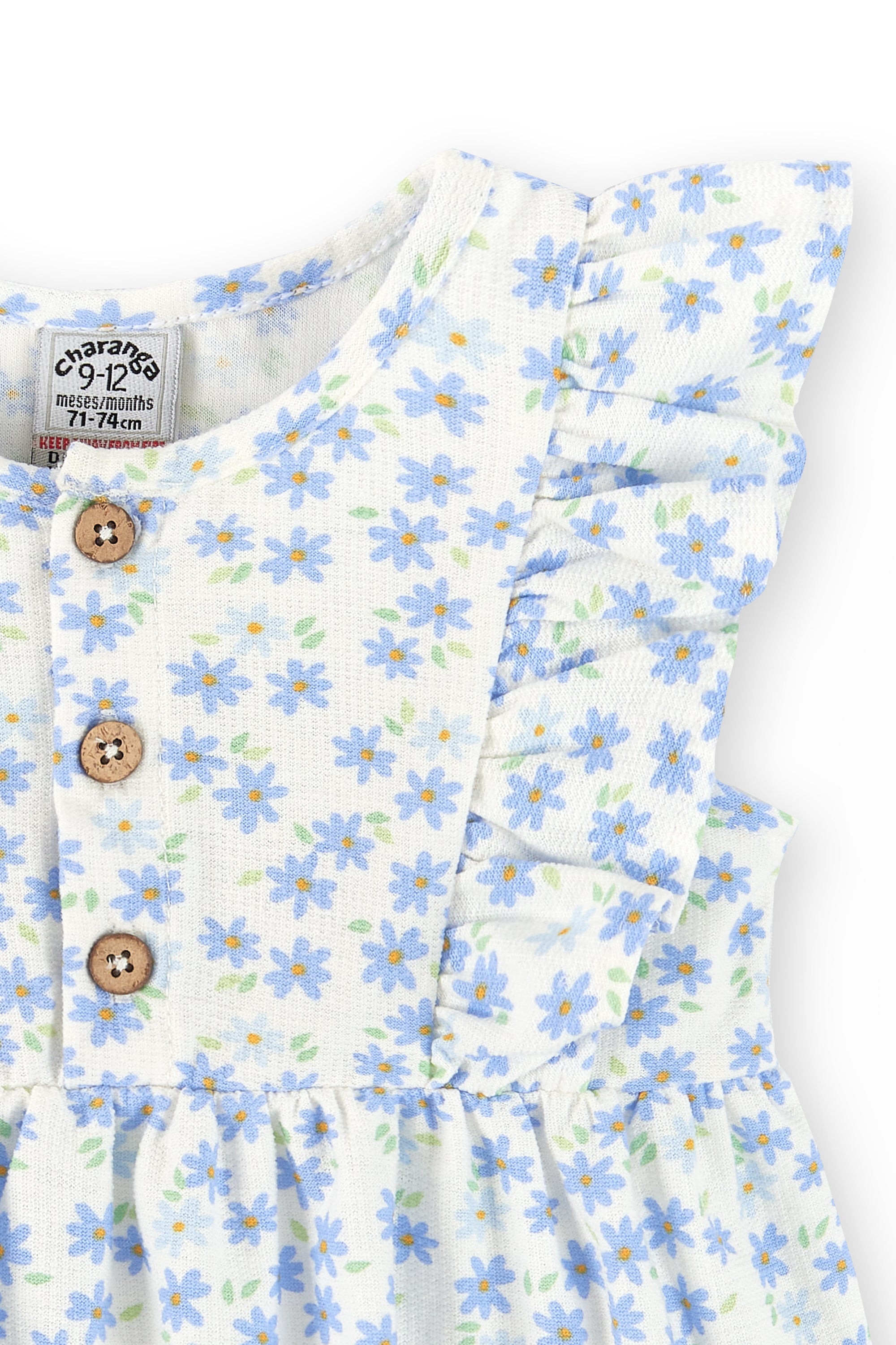 Blusa de bebé estampado floral VERANO/Charanga