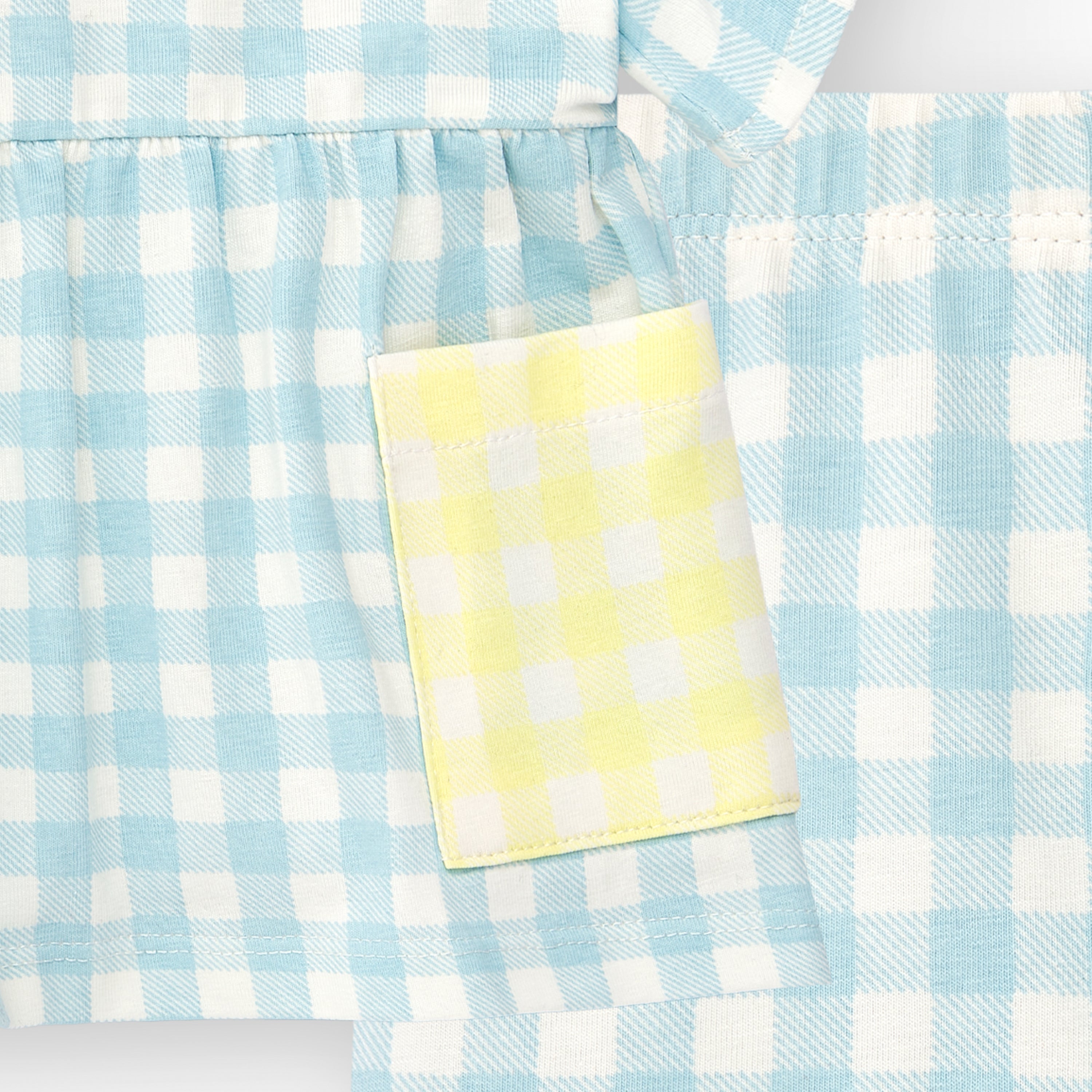 Conjunto Camiseta Y Legging de bebé cuadro VERANO/Charanga