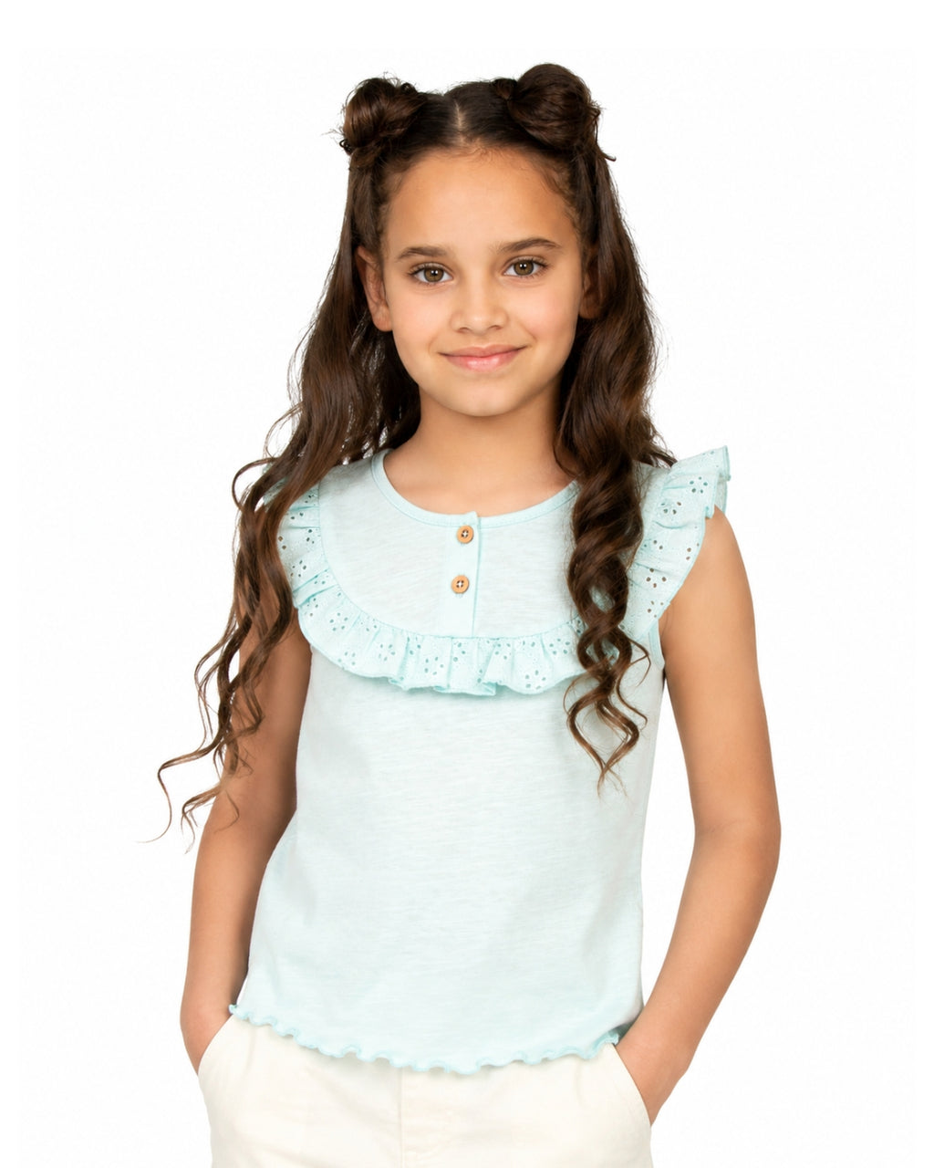 Aqua Girl's T-shirt