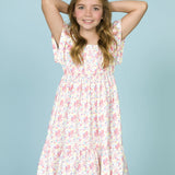 Vestido de menina estampado