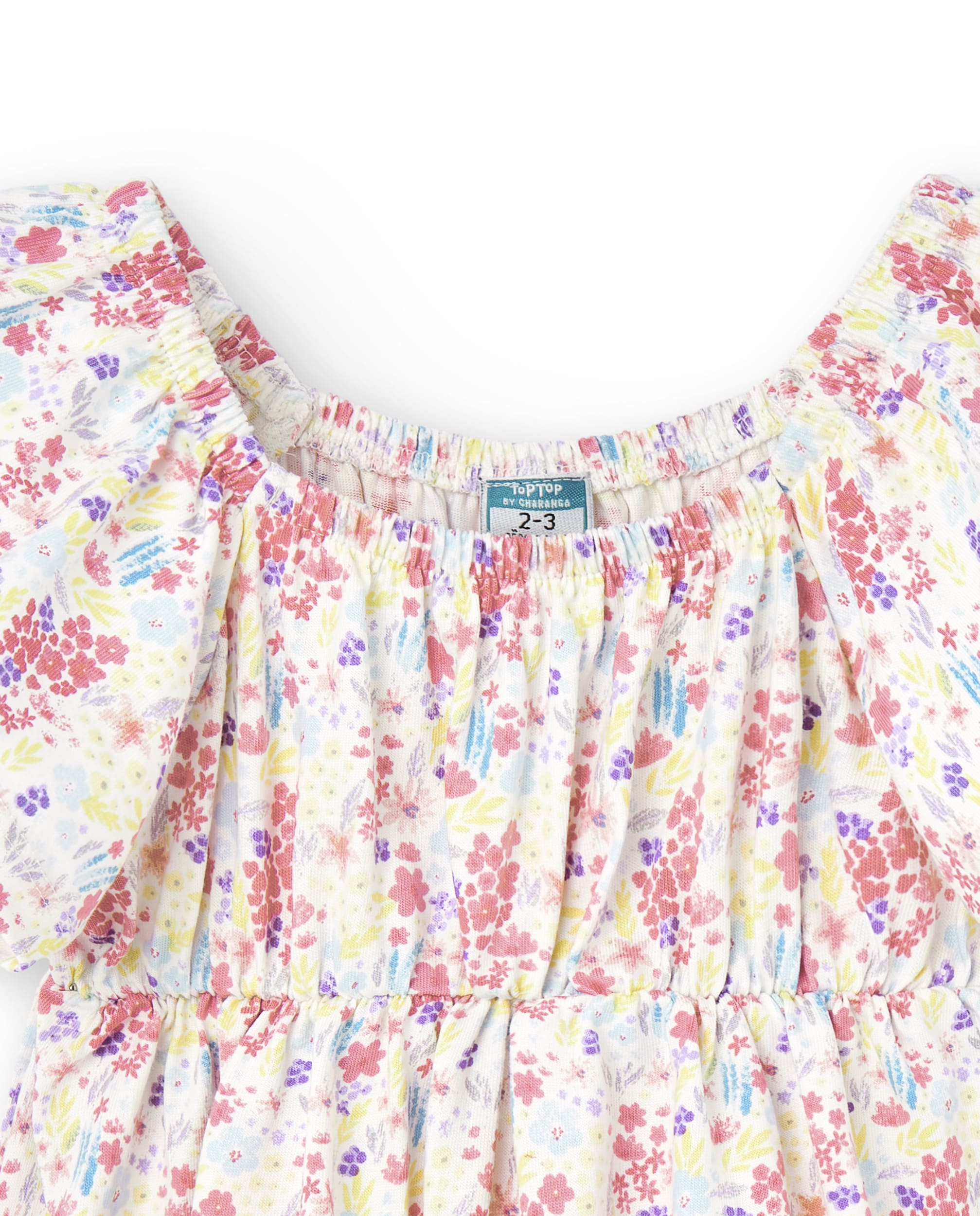 Robe fille imprimée