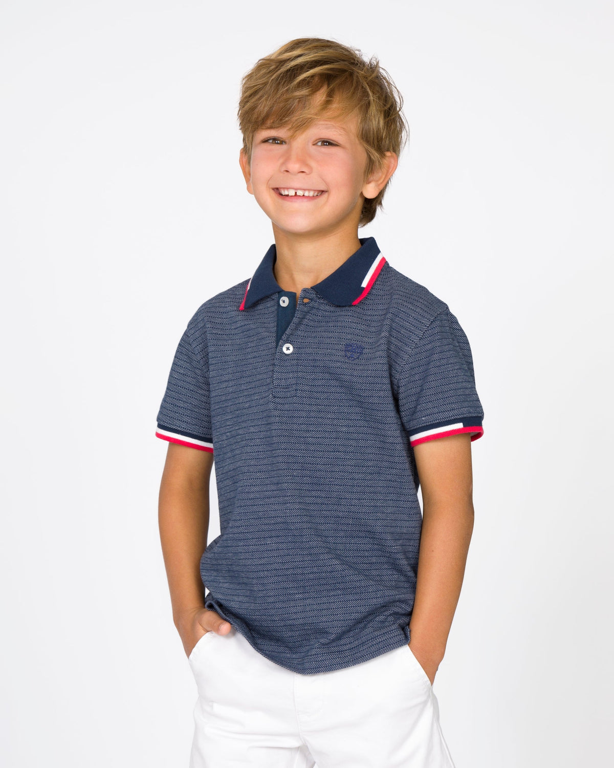 Polo de niño marino VERANO/Charanga