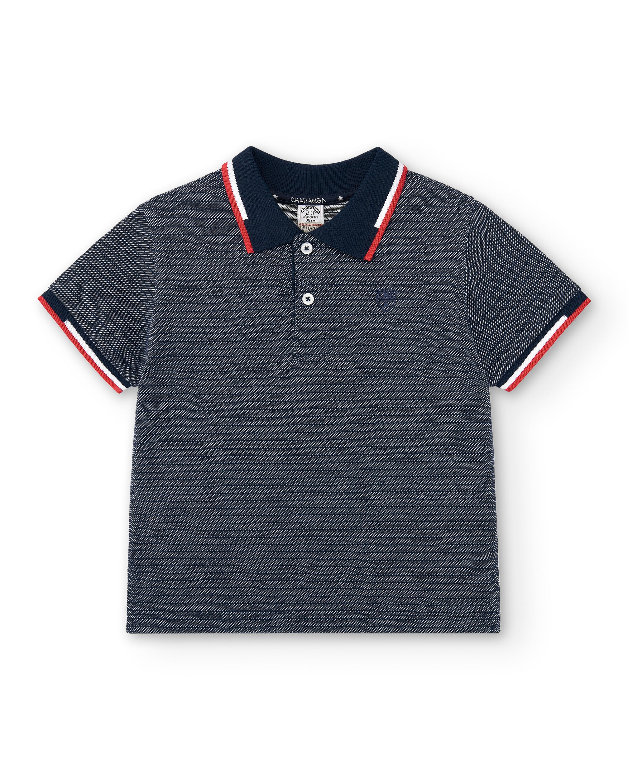 Polo de niño marino VERANO/Charanga