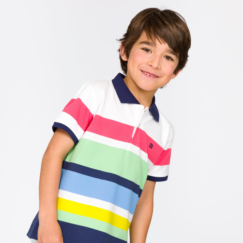 Polo de niño listado rayas
