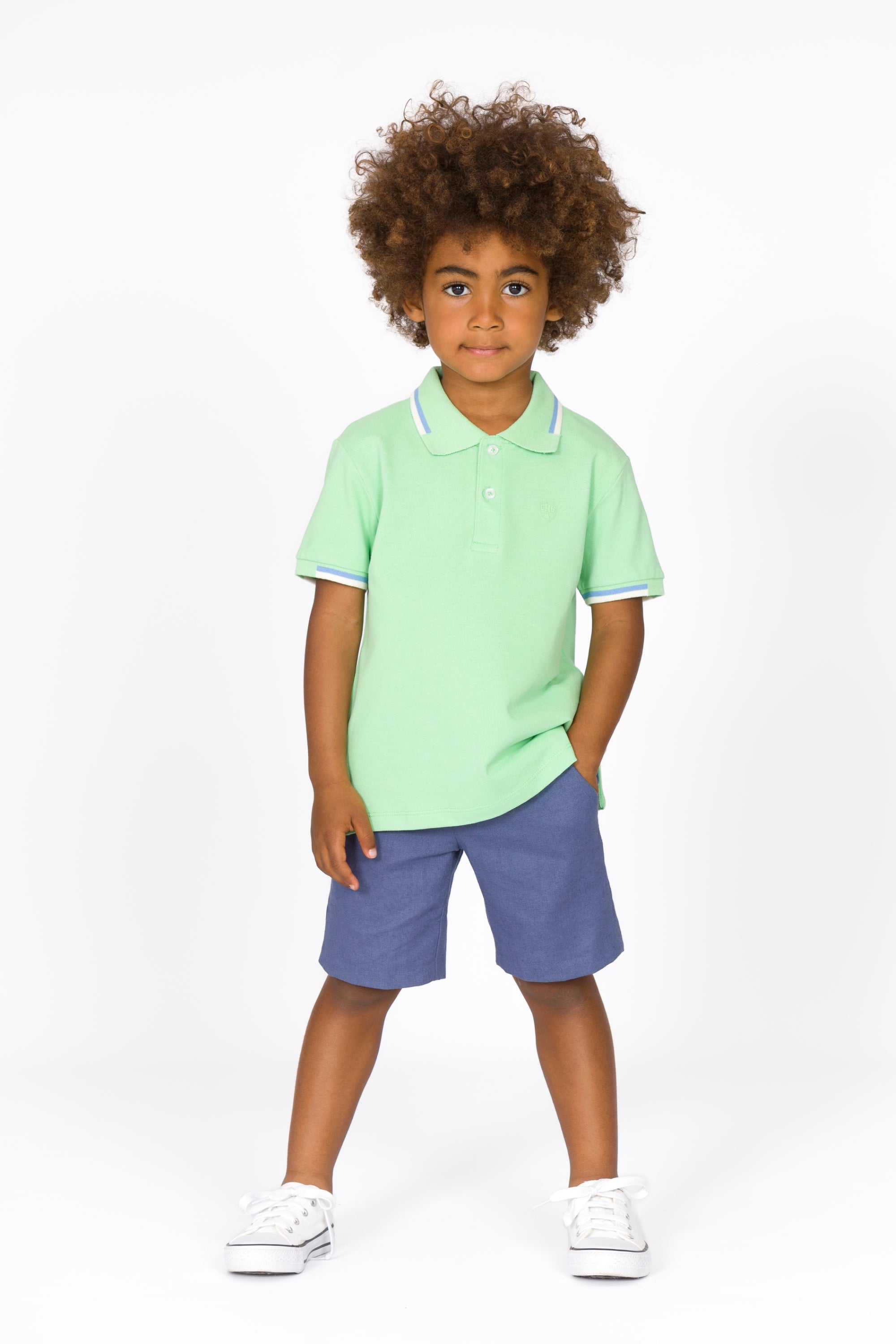 Polo de niño verde VERANO/Charanga