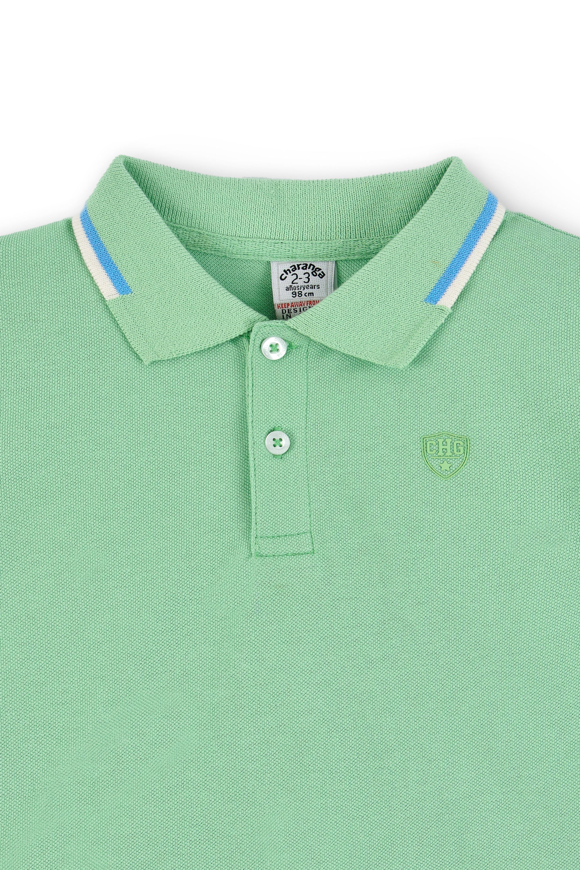 Polo de niño verde VERANO/Charanga