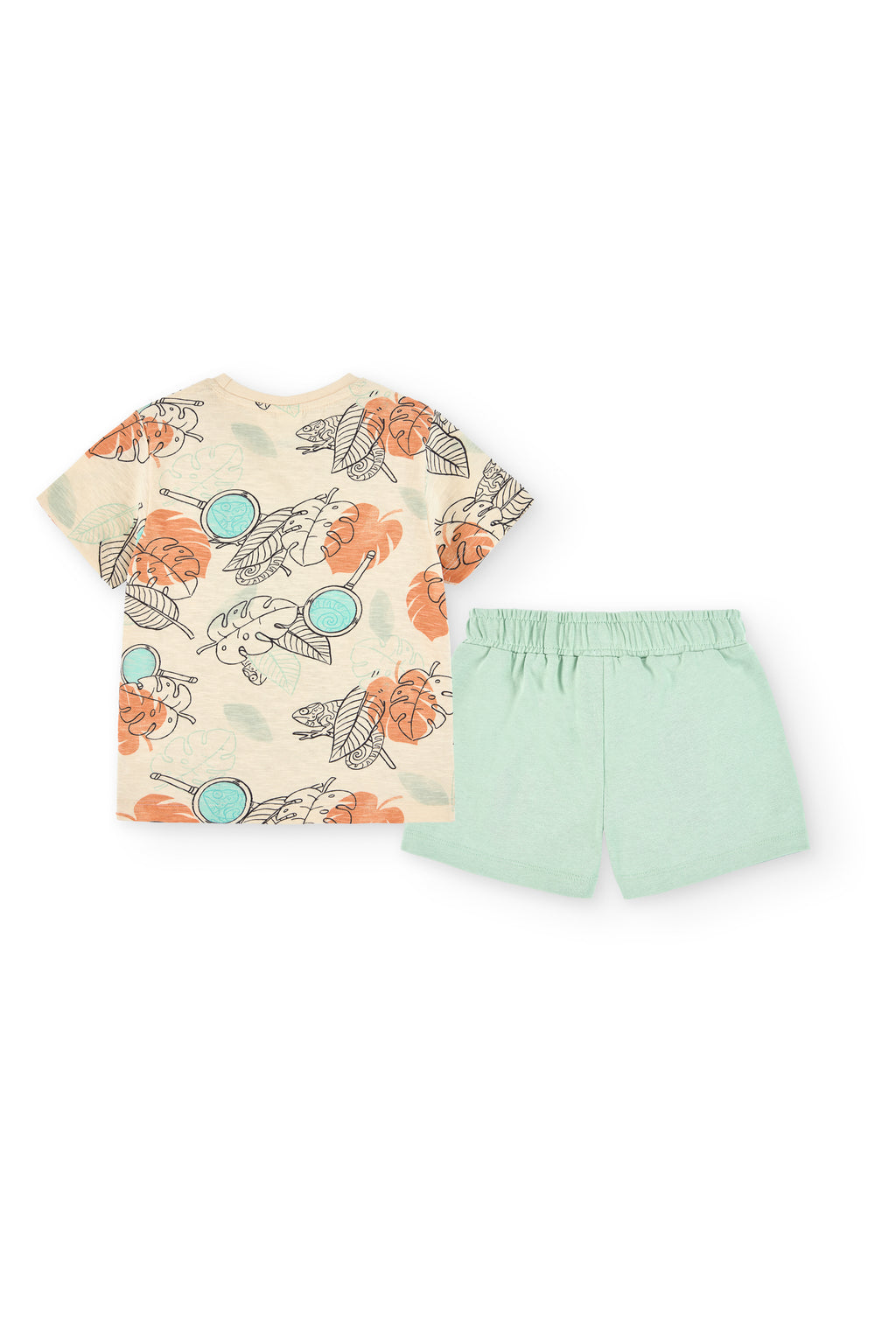 Conjunto Camiseta Y Bermuda de niño multicolor VERANO/Charanga