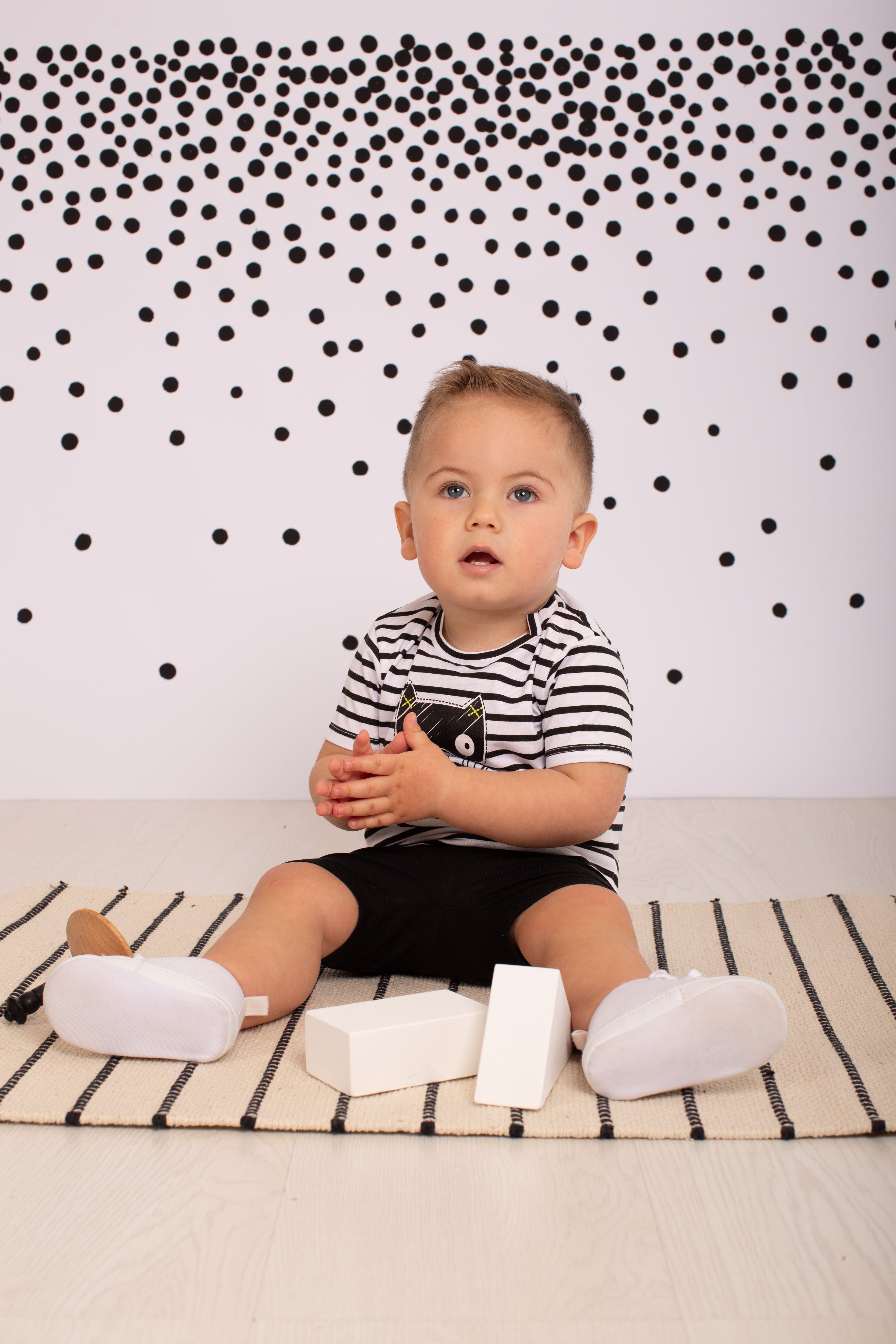 Striped baby t-shirt
