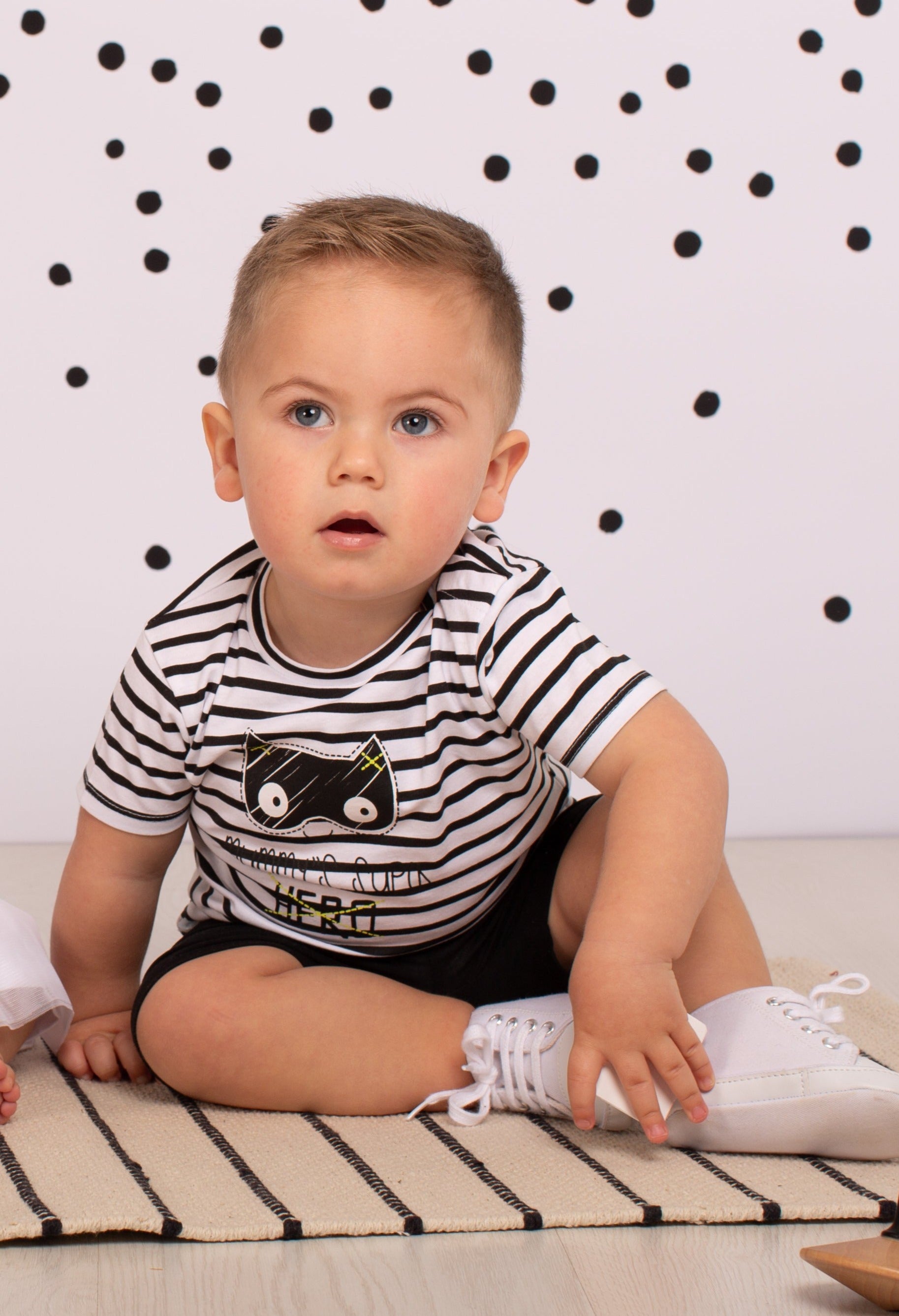 Striped baby t-shirt