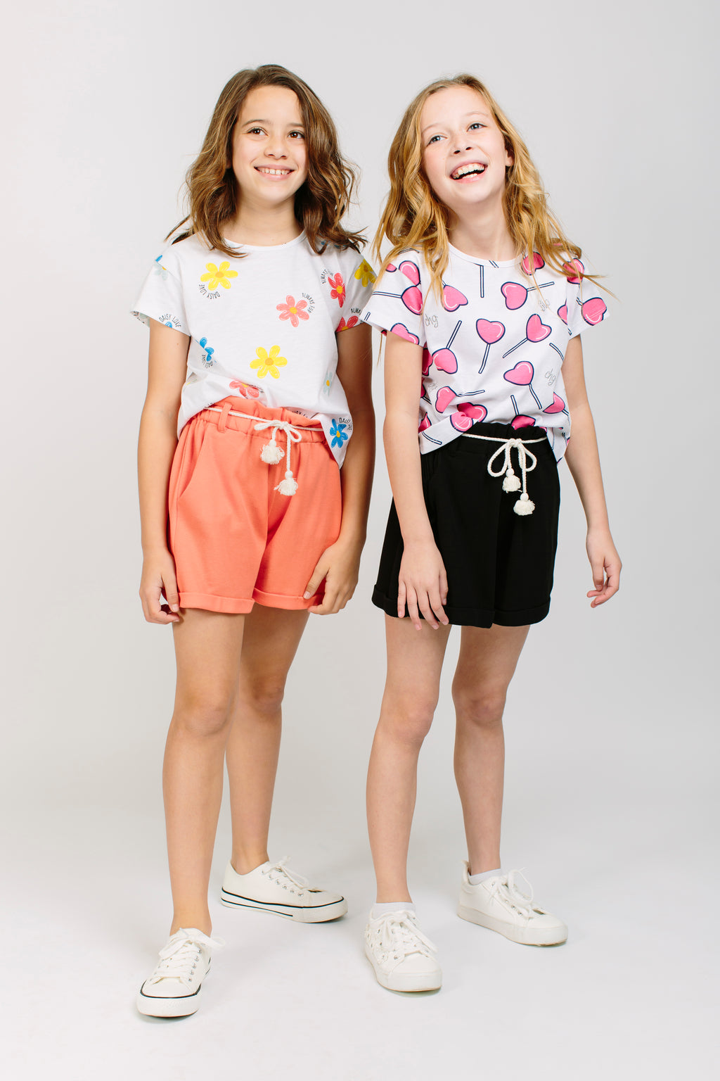 Camiseta de niña piruletas