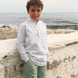 Cocote y Charanga green boy's Bermuda shorts