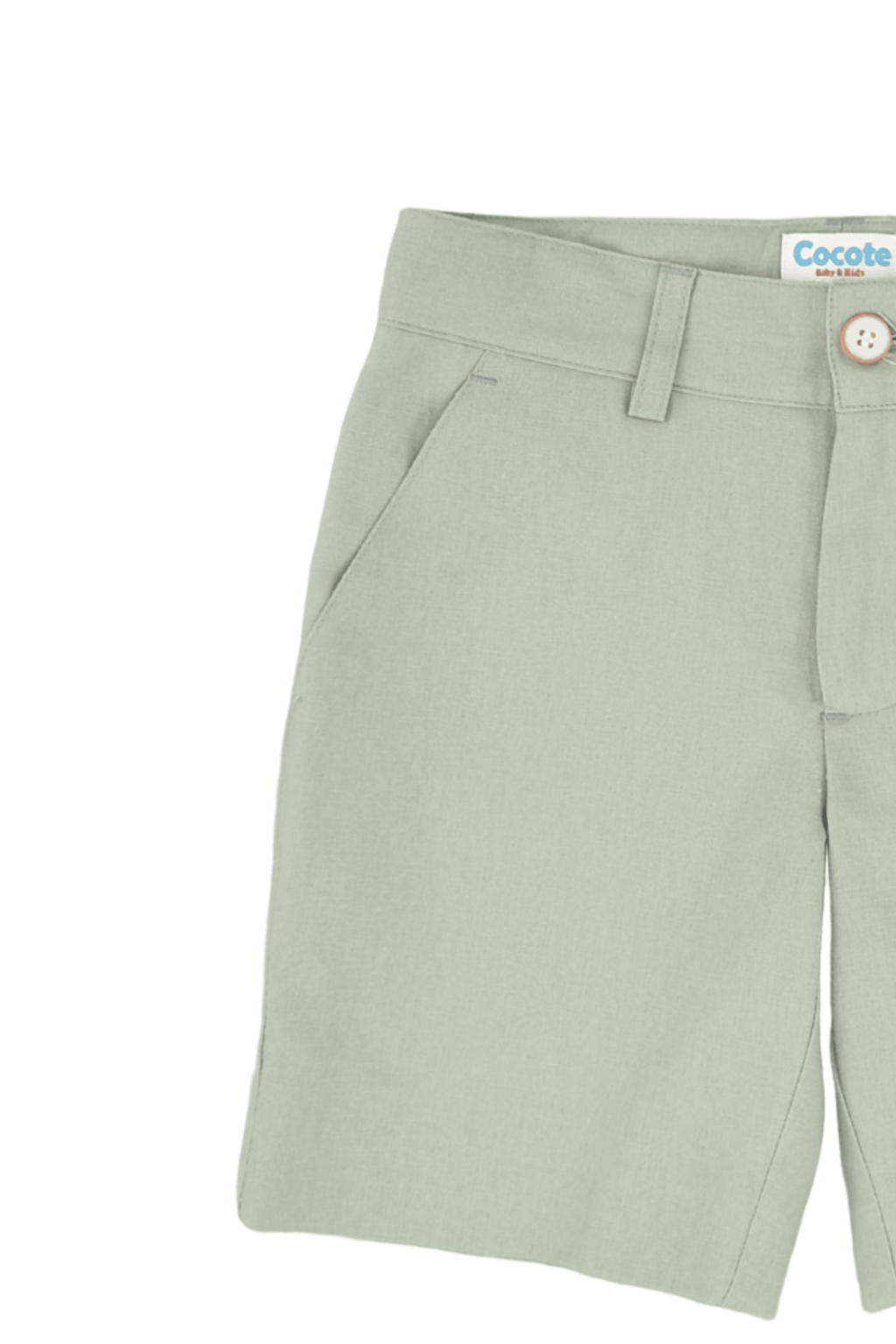 Bermuda de niño verde Cocote & Charanga