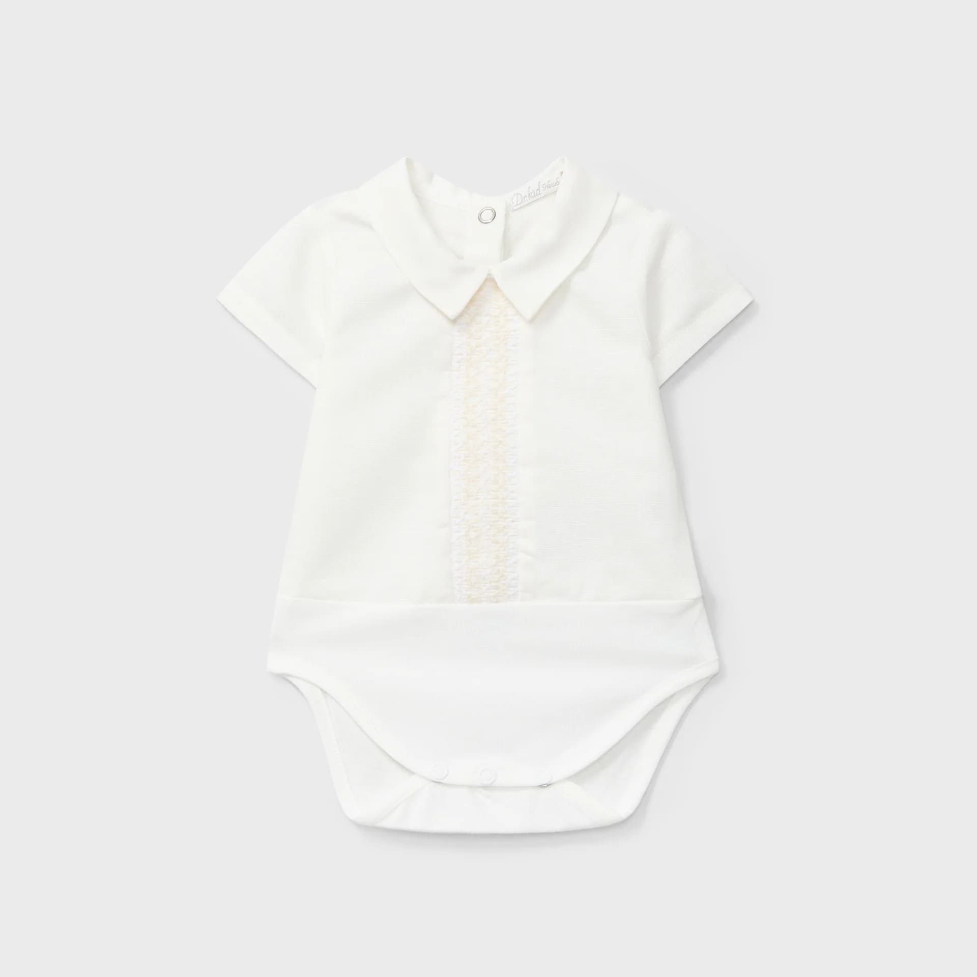 Body de lino y punto crudo recién nacido | Dr. Kid by Charanga