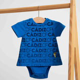 Body de manga corta bebé azul -  Cádiz CF
