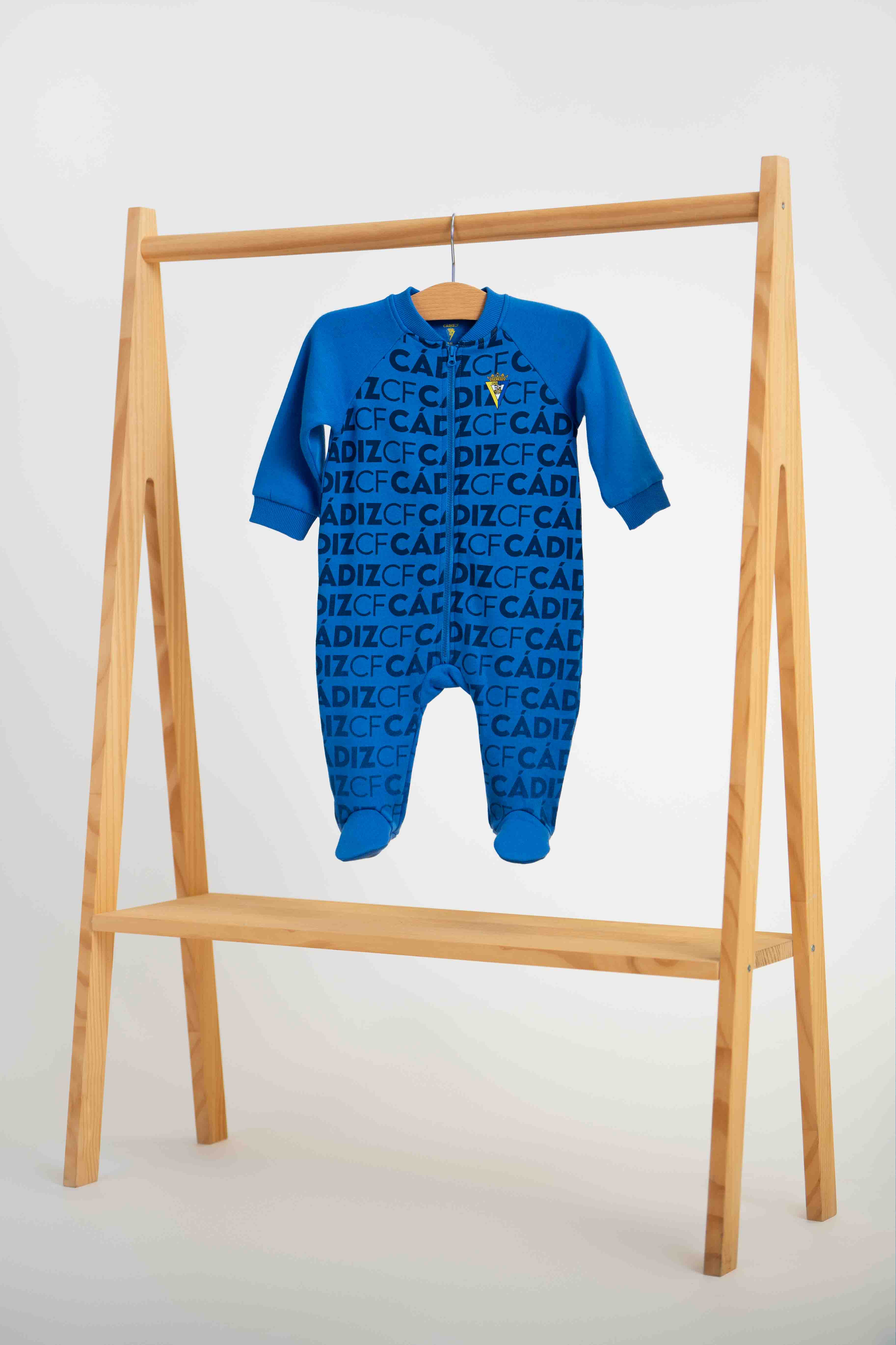 Pelele azul con cremallera - Cádiz CF