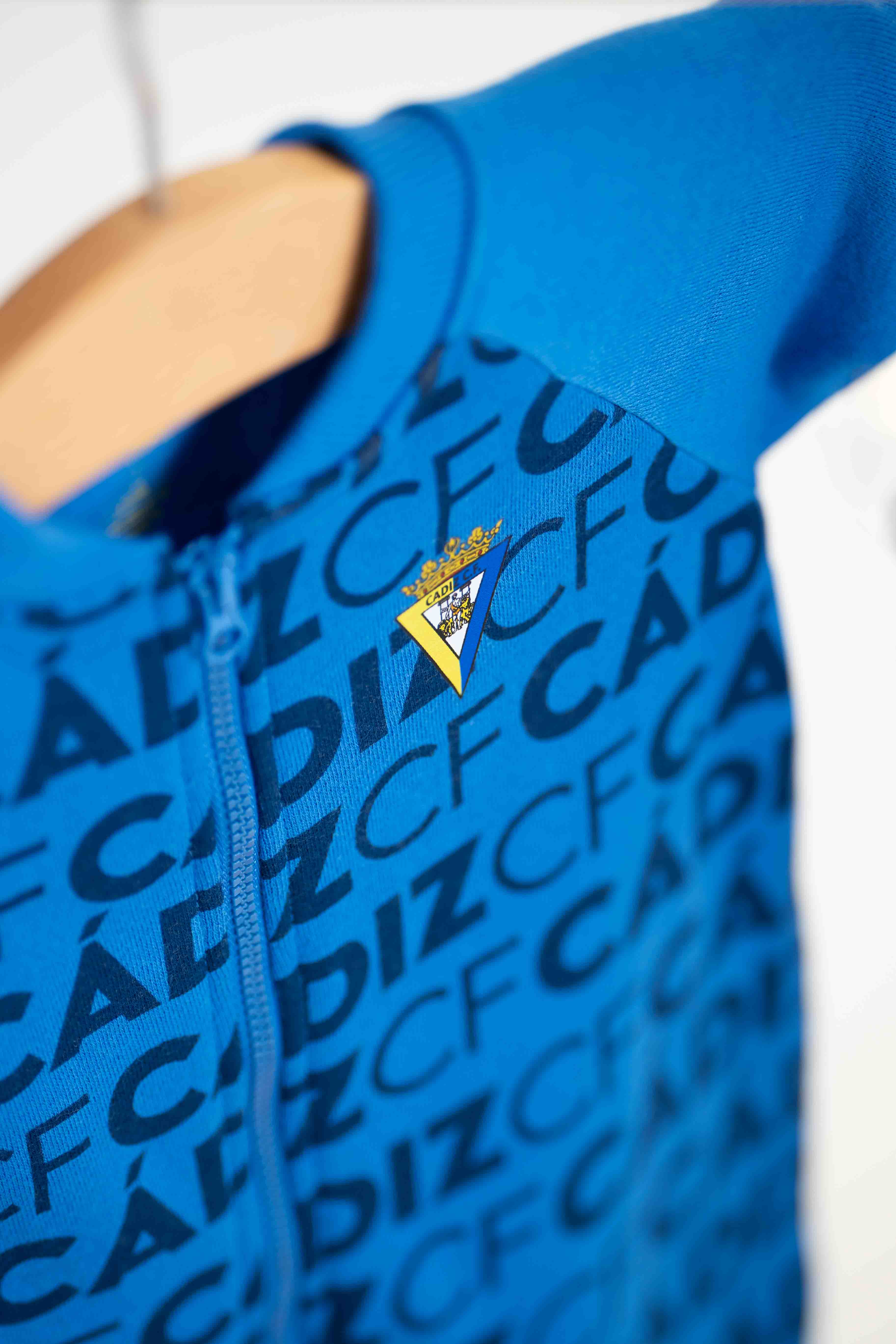 Pelele azul con cremallera - Cádiz CF