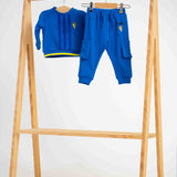 Pantalón cargo azul bebé - Cádiz CF