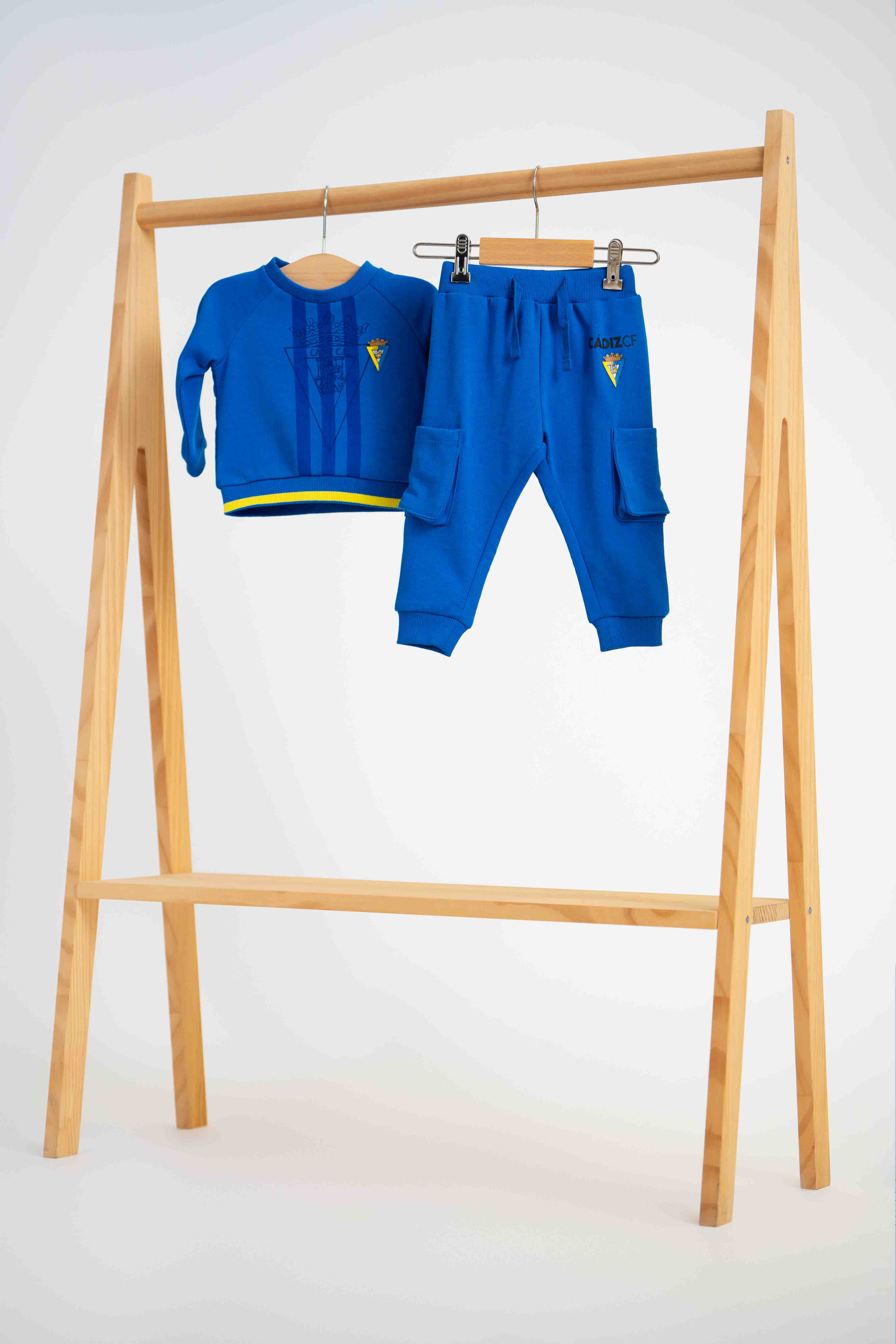 Pantalón cargo azul bebé - Cádiz CF