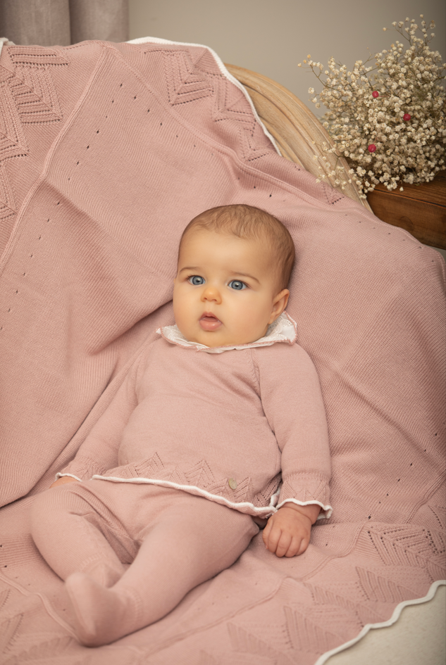 Conjunto dos piezas rosa recién nacido | Dr. Kid by Charanga