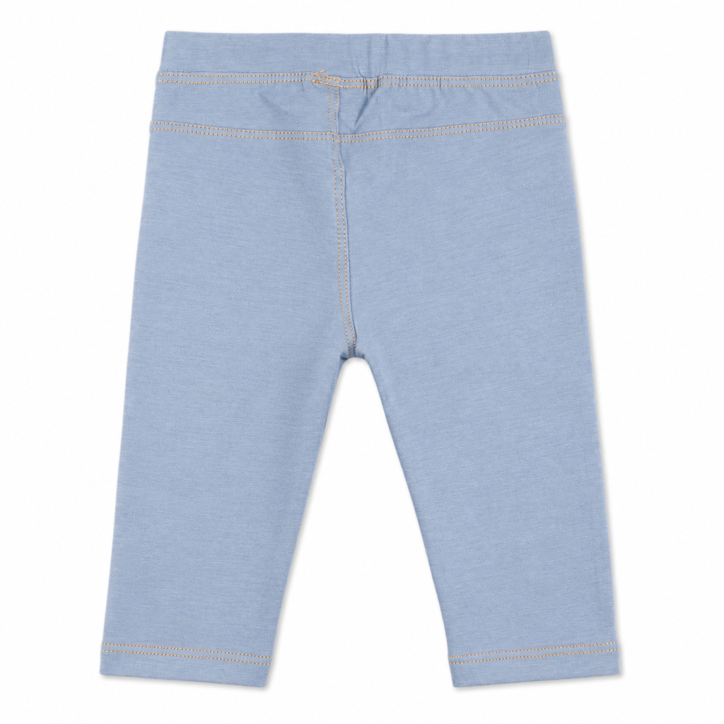 Legging niña azul efecto vaquero