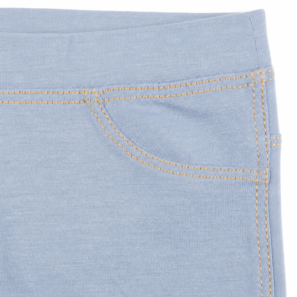Legging niña azul efecto vaquero