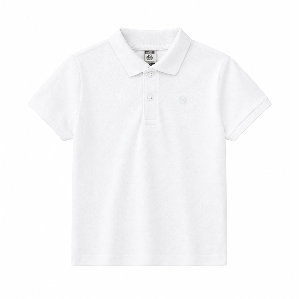 White boy's polo