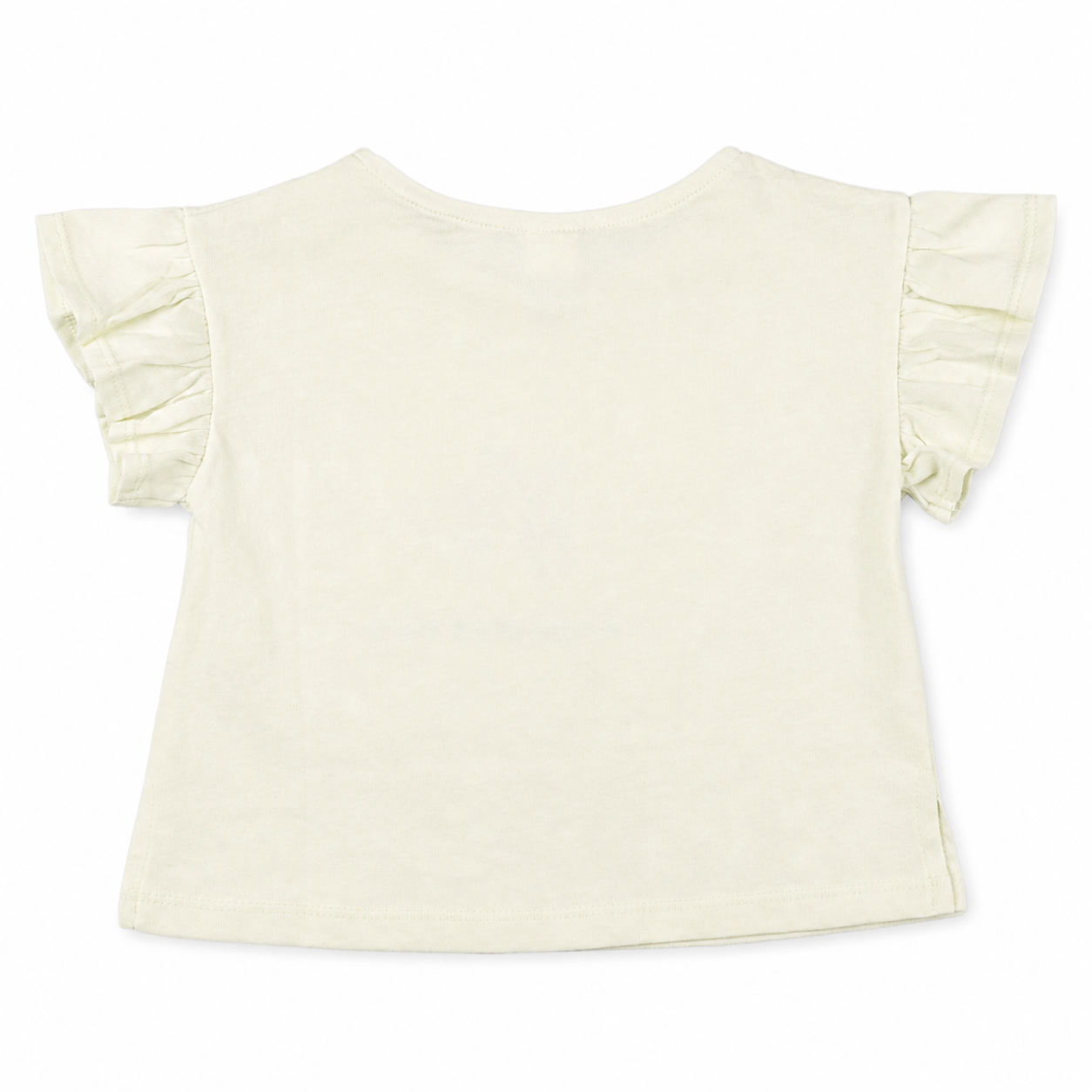 Camiseta de niña verde lima