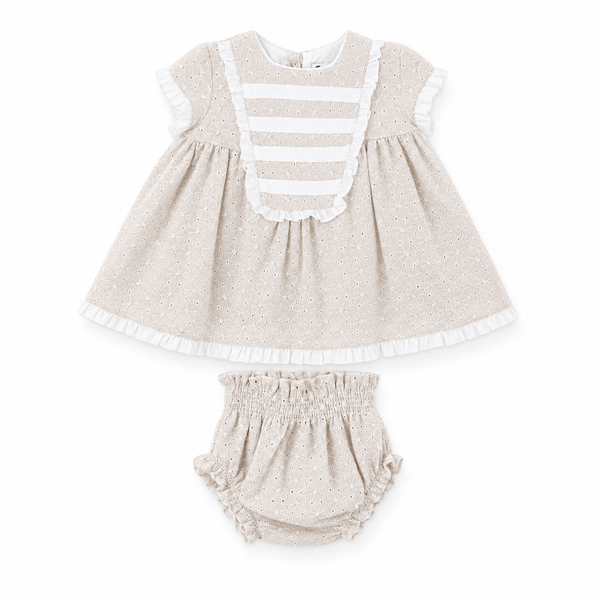 Conjunto bebé niña vestido y braguita | Cocote by Charanga