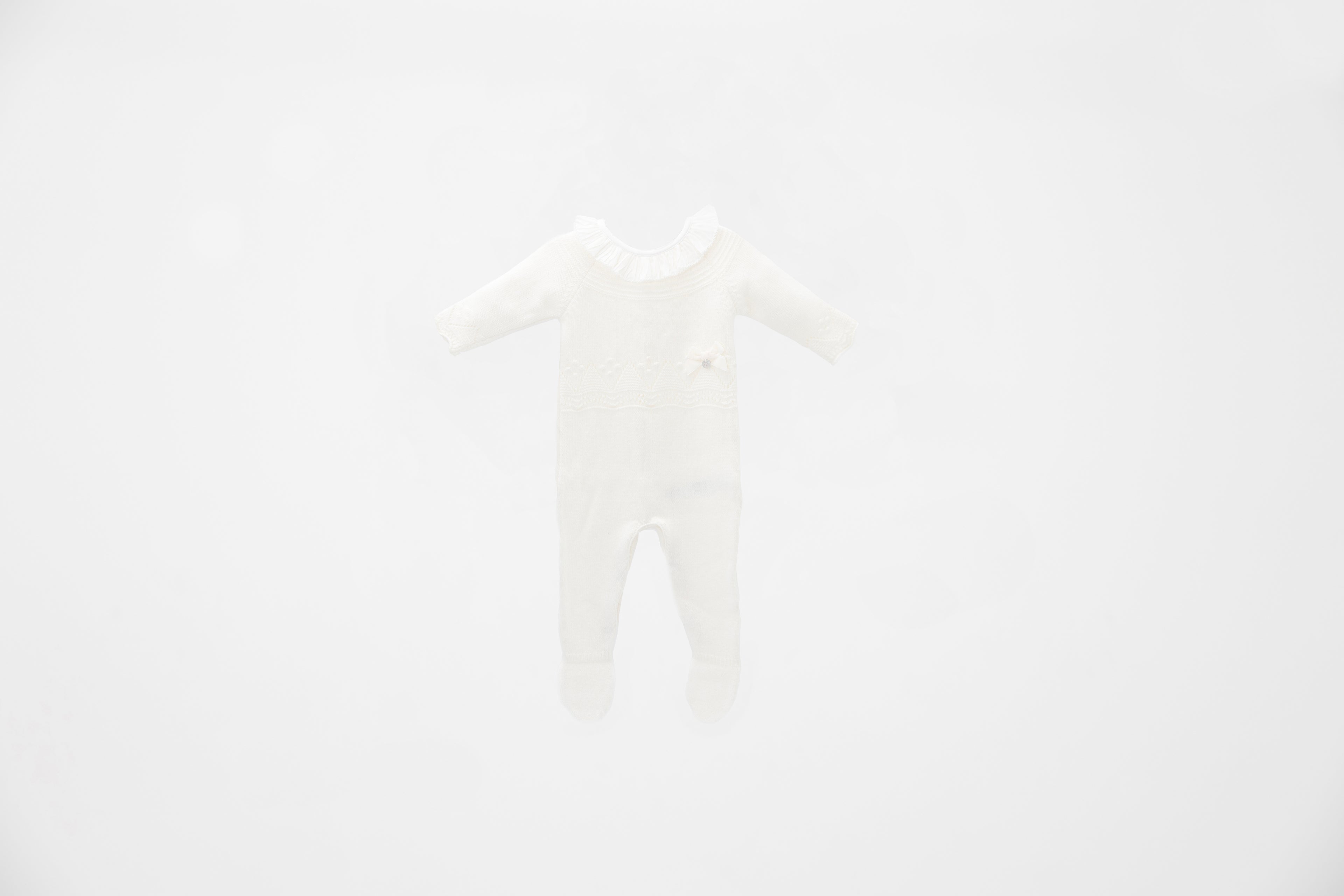 Pelele crudo de punto tricot recién nacido | Dr. Kid by Charanga