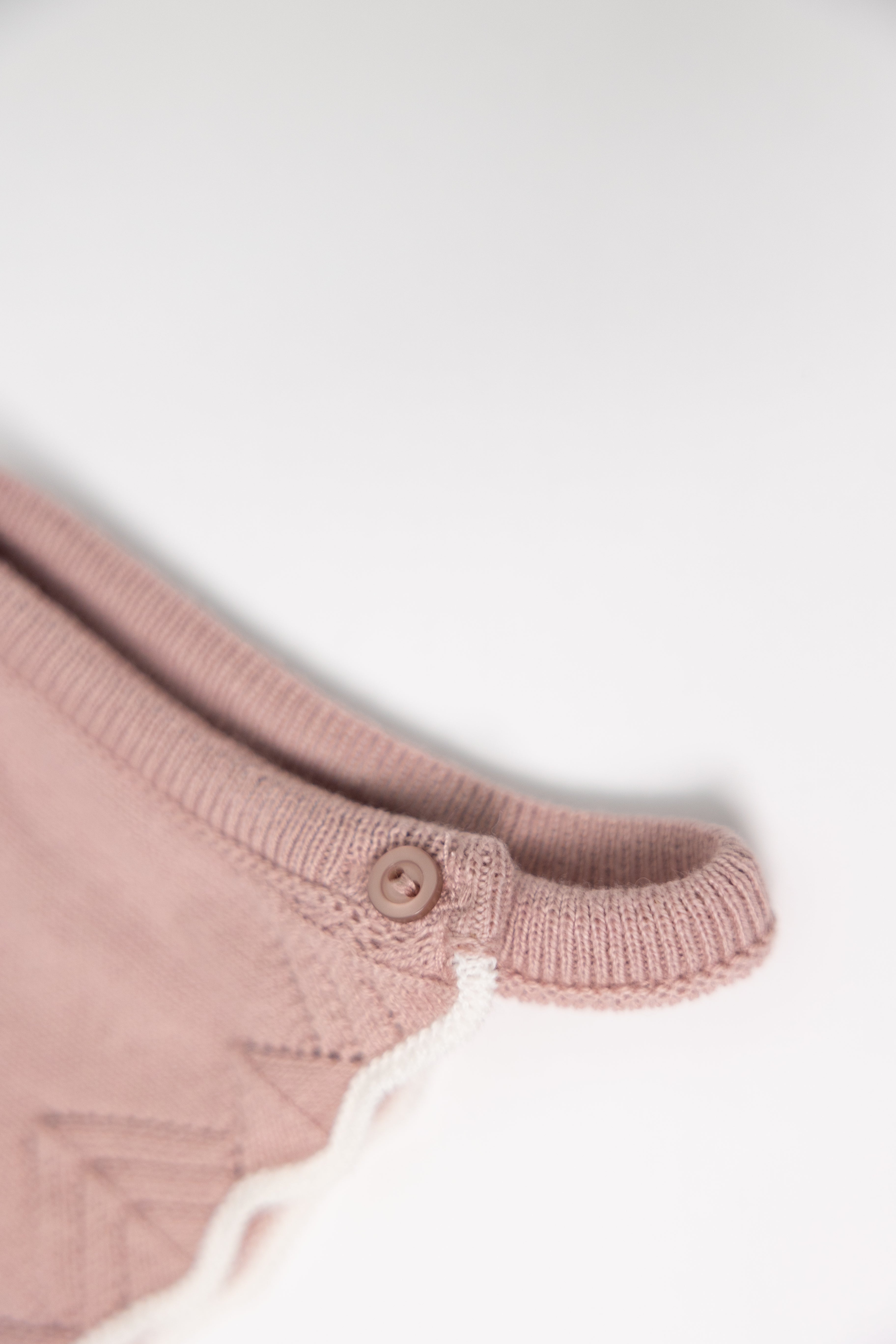 Capota rosa de tricot recién nacida | Dr Kid by Charanga