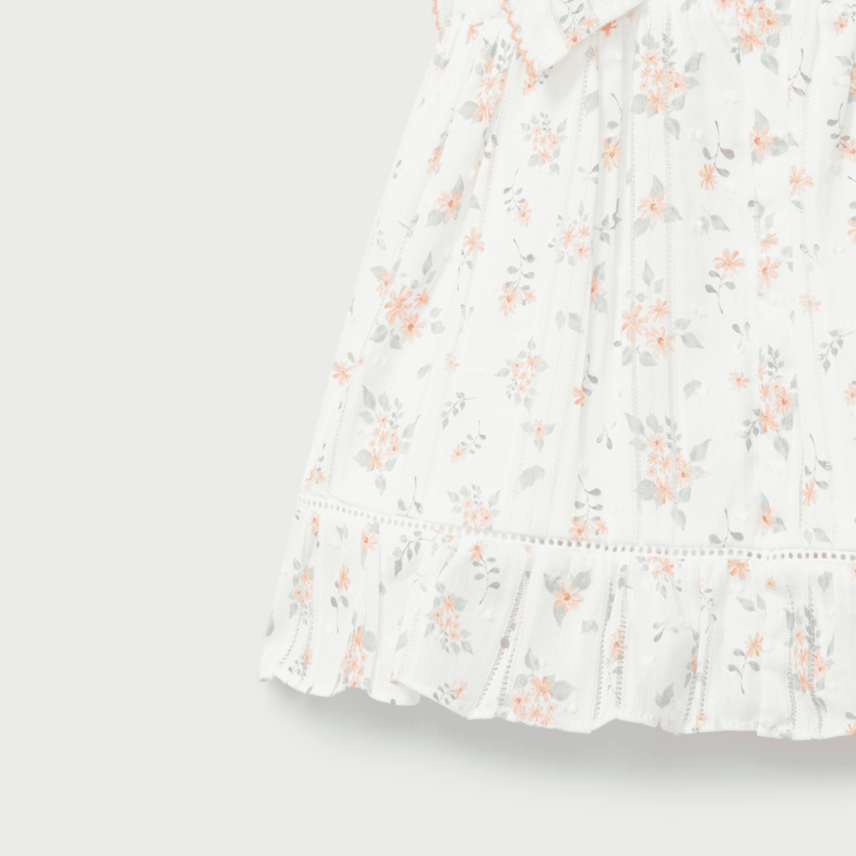 Vestido floral plumeti recién nacida | Dr. Kid by Charanga